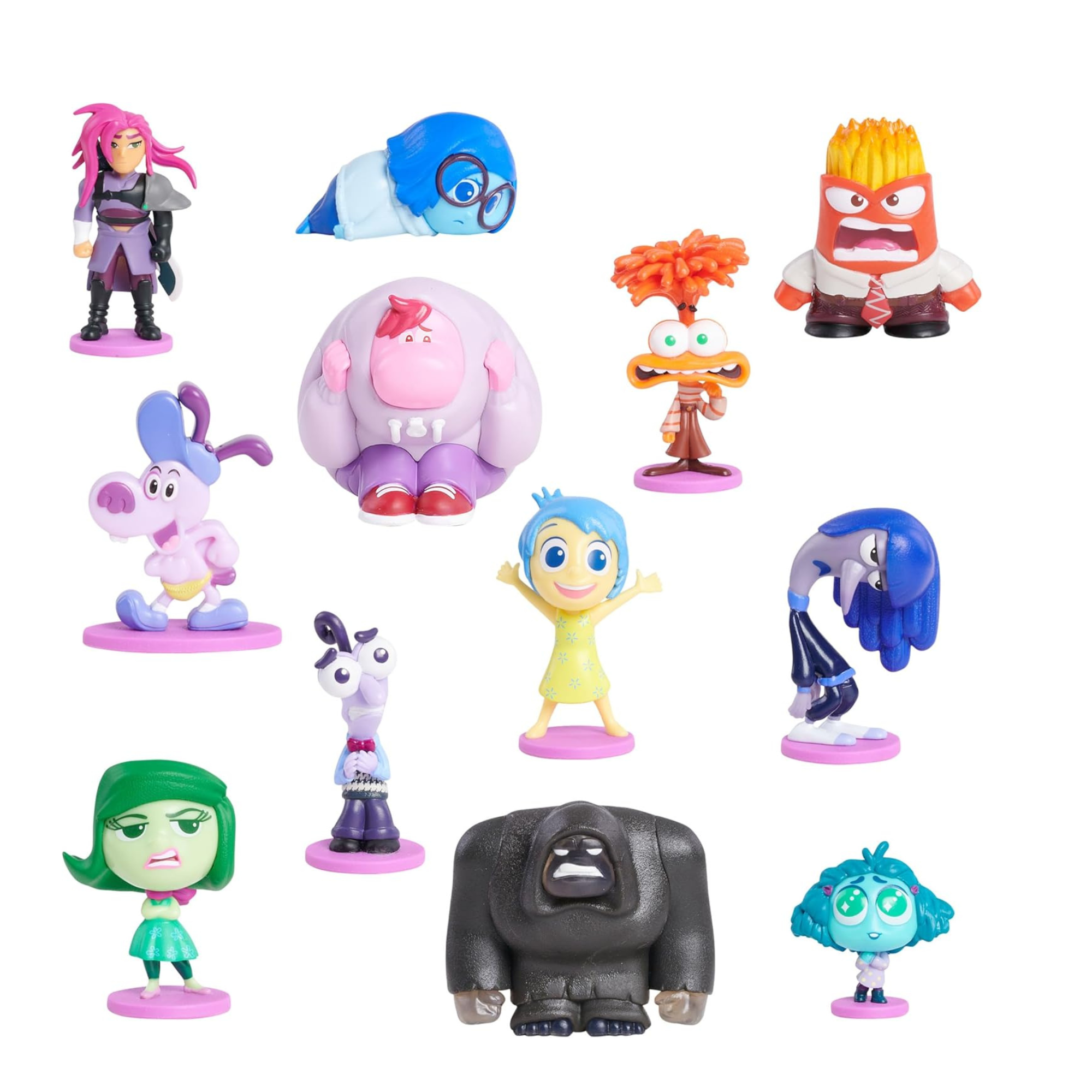 Just Play Officially Licensed Inside Out 2 Collectible Mystery Mini Action Figure Toy, Features 1 of 12 Characters, Suitable for Kids Aged 3 and Above