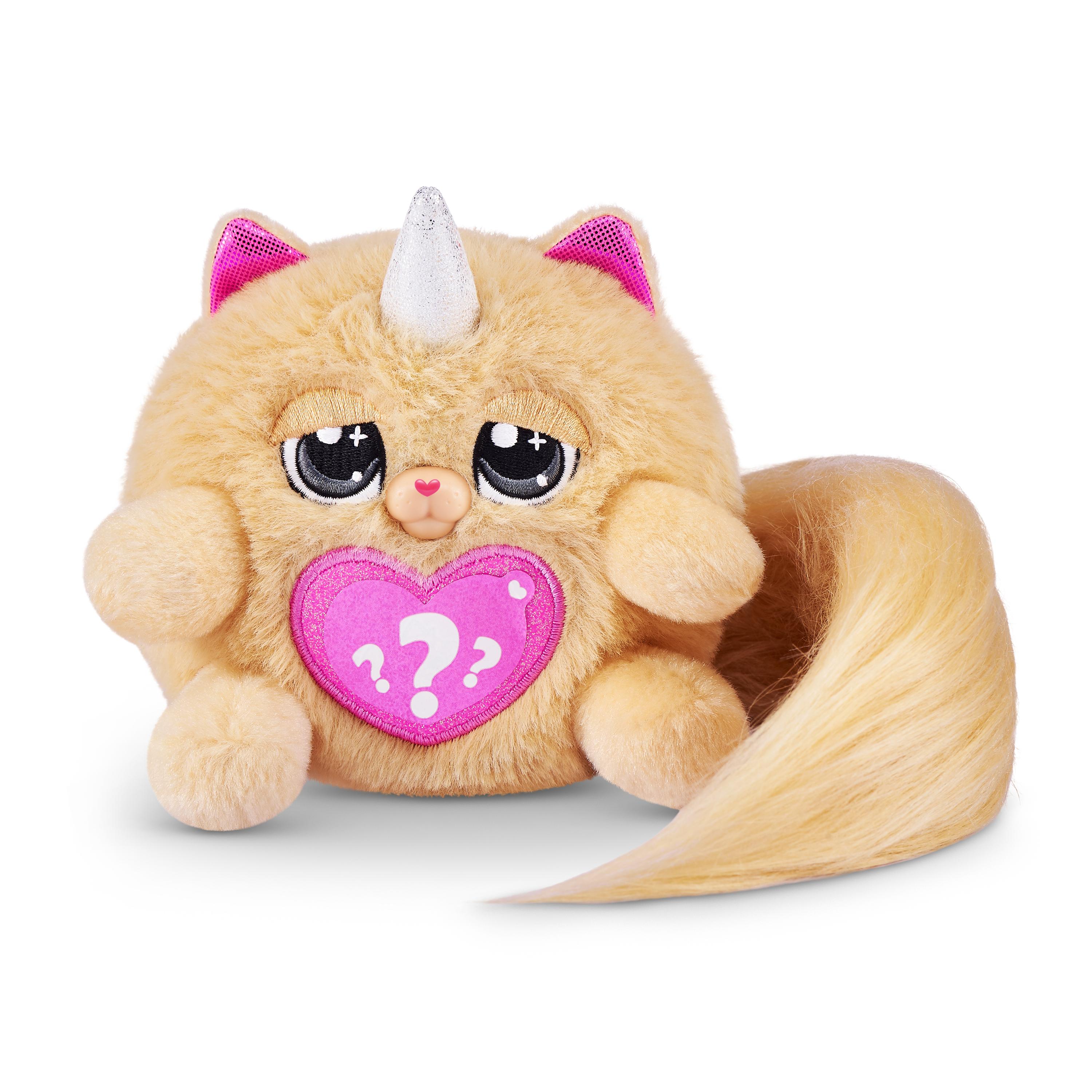 Rainbocorns Kittycorn Surprise S9 Collectible Plush Toy Set, 10+ Magical Surprises, Soft Plush Kittens with Fluffy Tails, Interactive Play for Girls Age 3+