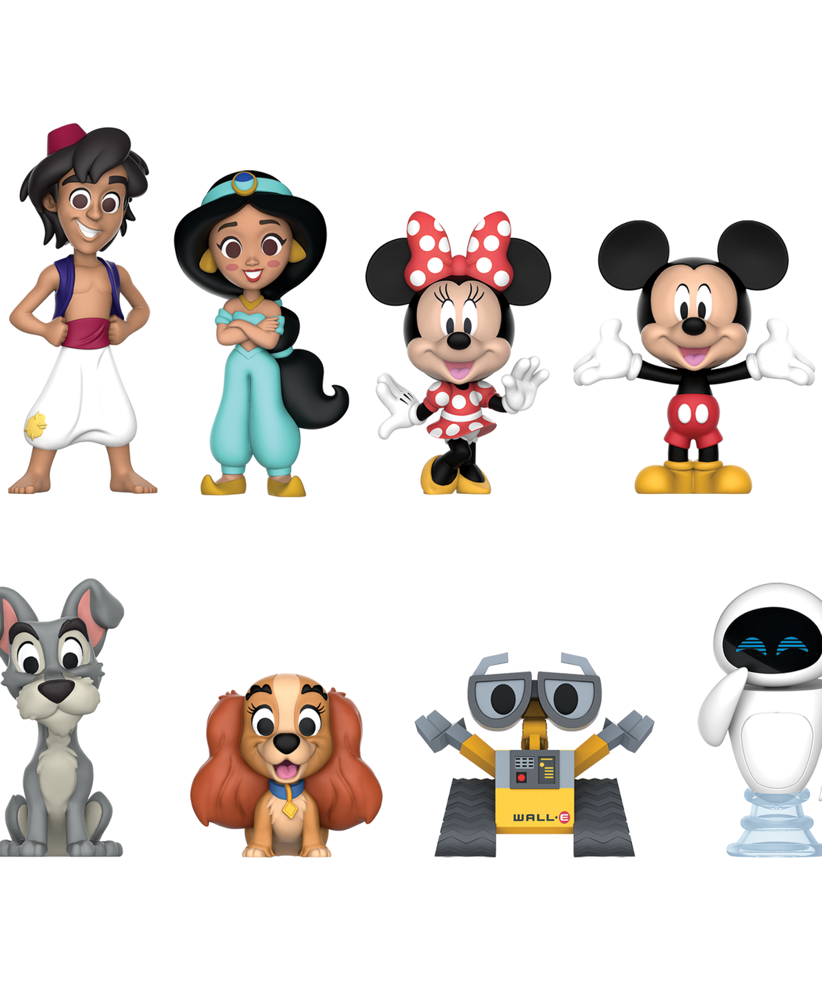 مجموعة شخصيات ديزني 100 عام من السعي الدؤوب، إصدار محدود، 8 قطع، مقاس 3 بوصات، لعبة أطفال مرخصة رسميًا، مناسبة للأطفال والأولاد والبنات من سن 3 سنوات فما فوق من جاست بلاي
