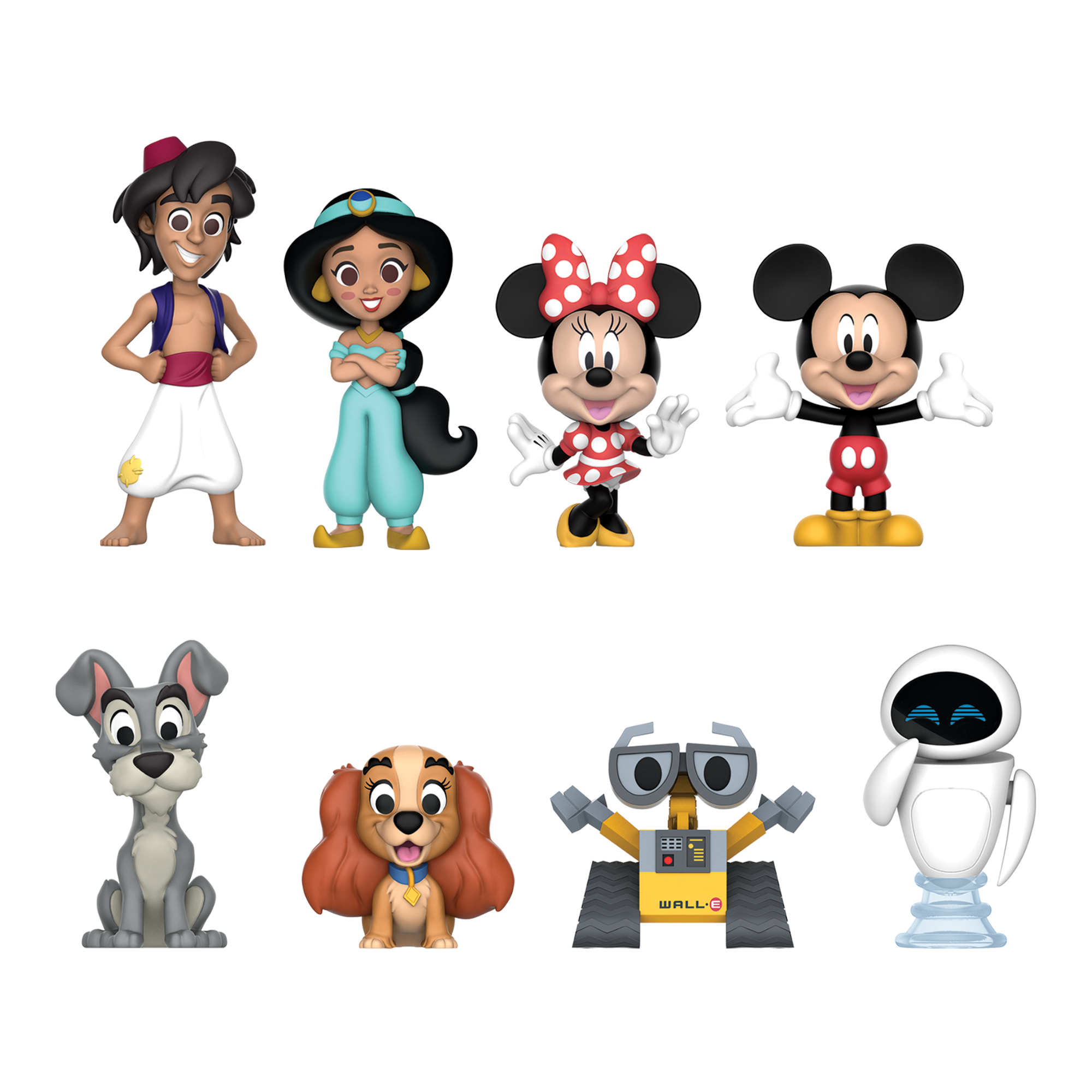 مجموعة شخصيات ديزني 100 عام من السعي الدؤوب، إصدار محدود، 8 قطع، مقاس 3 بوصات، لعبة أطفال مرخصة رسميًا، مناسبة للأطفال والأولاد والبنات من سن 3 سنوات فما فوق من جاست بلاي