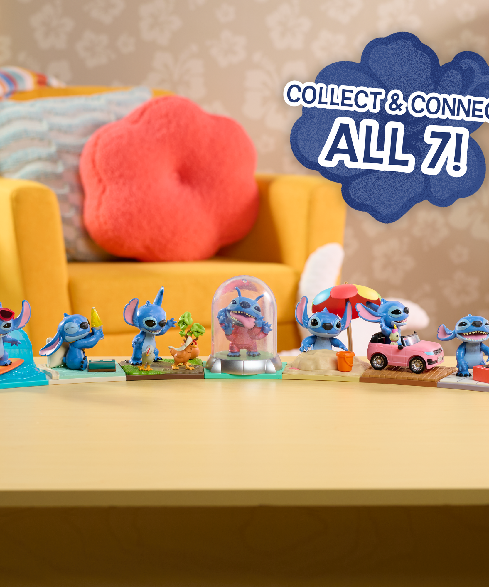 شخصيات ديزني ليلو وستيتش، مقاس 7.5 سم، من فيلم الحركة الحية، صندوق تجميعي، ألعاب أطفال مرخصة رسميًا من جاست بلاي، مناسبة للأطفال من الأولاد والبنات، من عمر 3 سنوات فما فوق