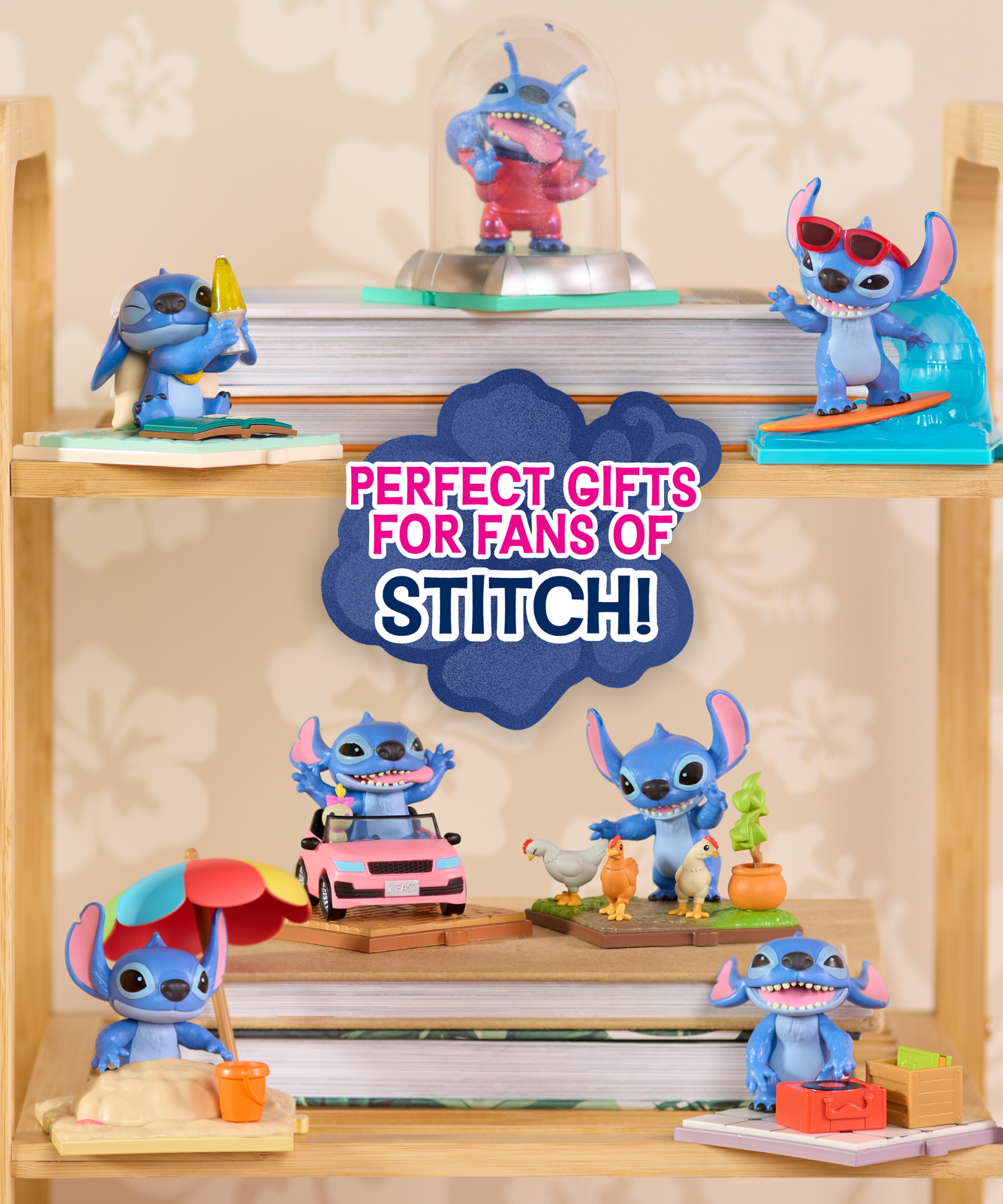 شخصيات ديزني ليلو وستيتش، مقاس 7.5 سم، من فيلم الحركة الحية، صندوق تجميعي، ألعاب أطفال مرخصة رسميًا من جاست بلاي، مناسبة للأطفال من الأولاد والبنات، من عمر 3 سنوات فما فوق