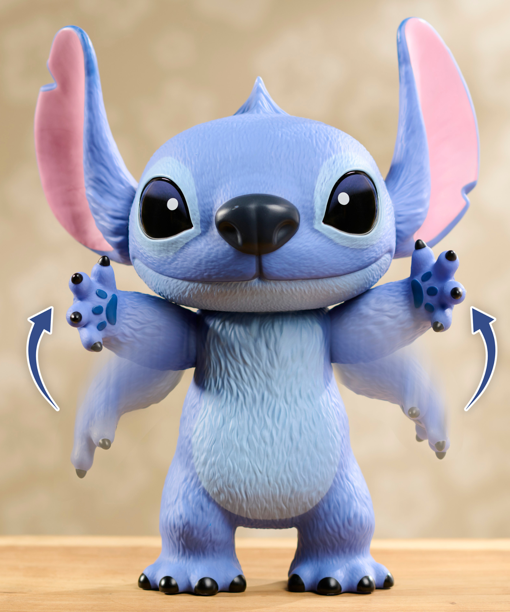 مجسم حركة مفصلي من فيلم ديزني ليلو وستيتش، مقاس 14 بوصة (35.5 سم)، مرخص رسميًا من جاست بلاي، مناسب للأطفال من الأولاد والبنات، من عمر 3 سنوات فما فوق