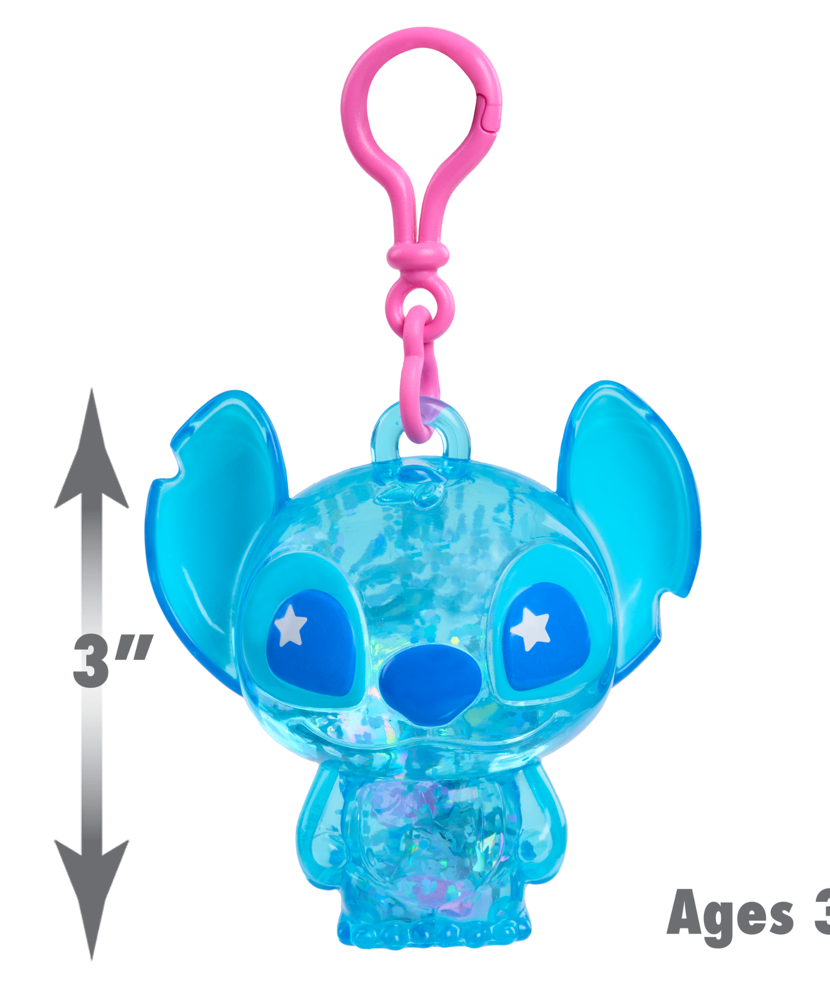 لعبة ديزني ليلو وستيتش القابلة للتجميع، مقاس 7.5 سم، مع خرز وبريق، ألعاب أطفال مرخصة رسميًا من جاست بلاي، مناسبة للأطفال من الأولاد والبنات، من عمر 3 سنوات فما فوق