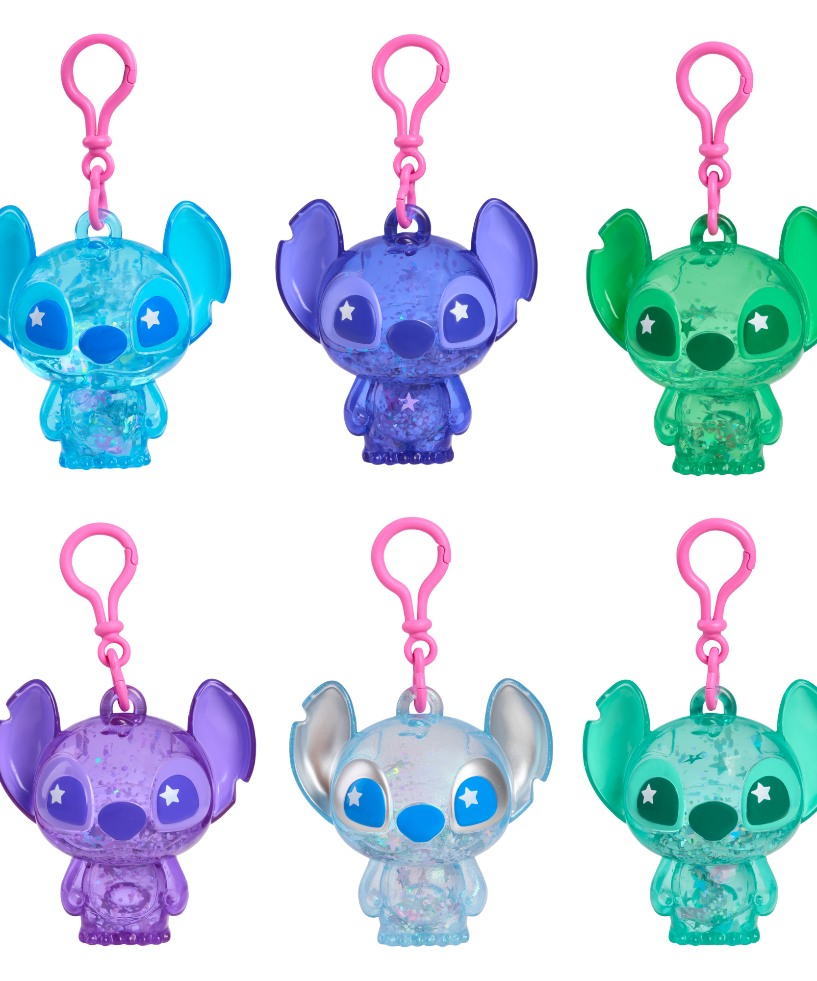 لعبة ديزني ليلو وستيتش القابلة للتجميع، مقاس 7.5 سم، مع خرز وبريق، ألعاب أطفال مرخصة رسميًا من جاست بلاي، مناسبة للأطفال من الأولاد والبنات، من عمر 3 سنوات فما فوق