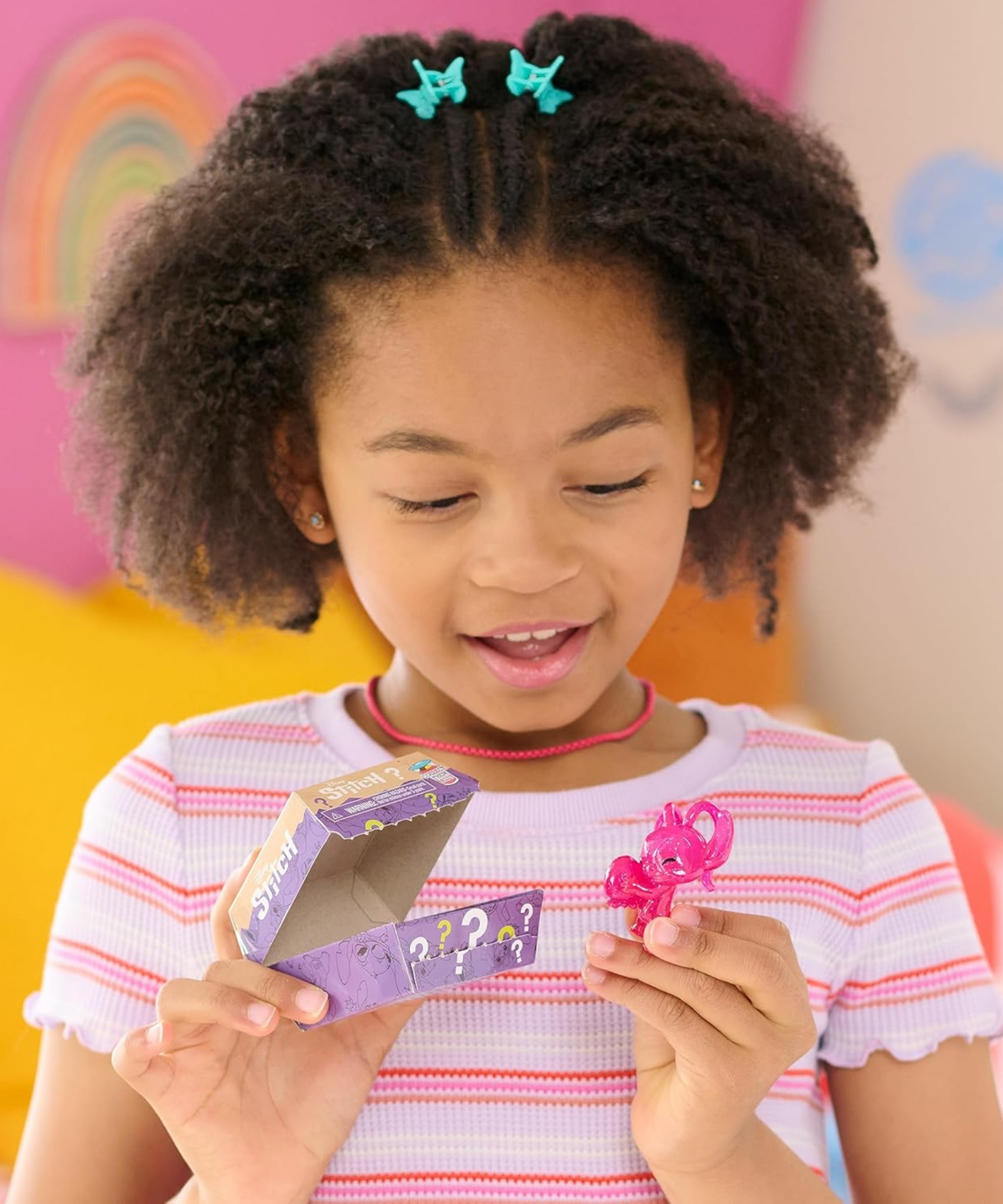 سلسلة ديزني ليلو وستيتش، إطعامني، 2 بوصة (5 سم)، قطعة واحدة من شخصيات ستيتش الغامضة القابلة للتجميع، ألعاب أطفال مرخصة رسميًا من جاست بلاي، من 13 قطعة للتجميع، للأطفال، الأولاد والبنات، من عمر 3 سنوات فما فوق