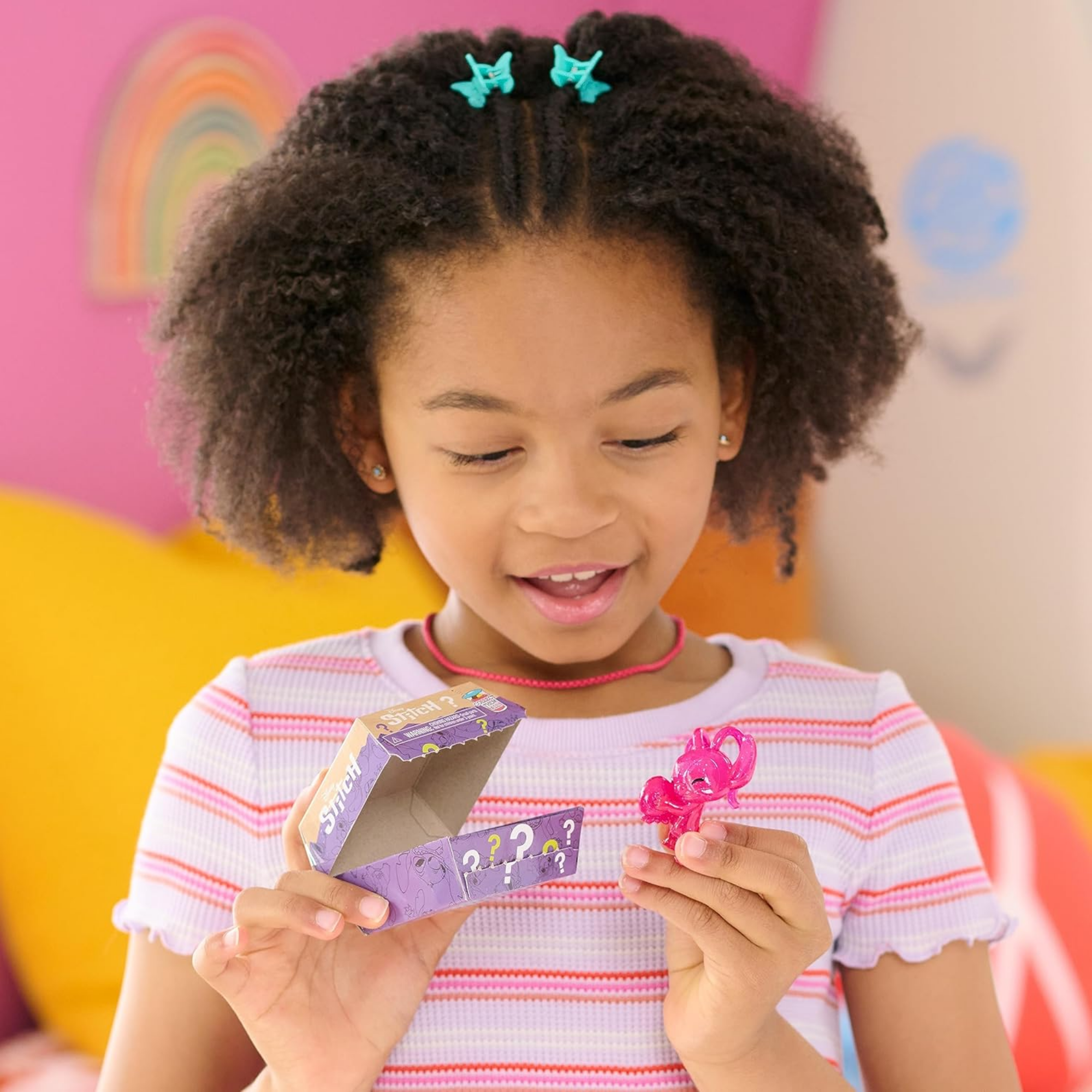 سلسلة ديزني ليلو وستيتش، إطعامني، 2 بوصة (5 سم)، قطعة واحدة من شخصيات ستيتش الغامضة القابلة للتجميع، ألعاب أطفال مرخصة رسميًا من جاست بلاي، من 13 قطعة للتجميع، للأطفال، الأولاد والبنات، من عمر 3 سنوات فما فوق