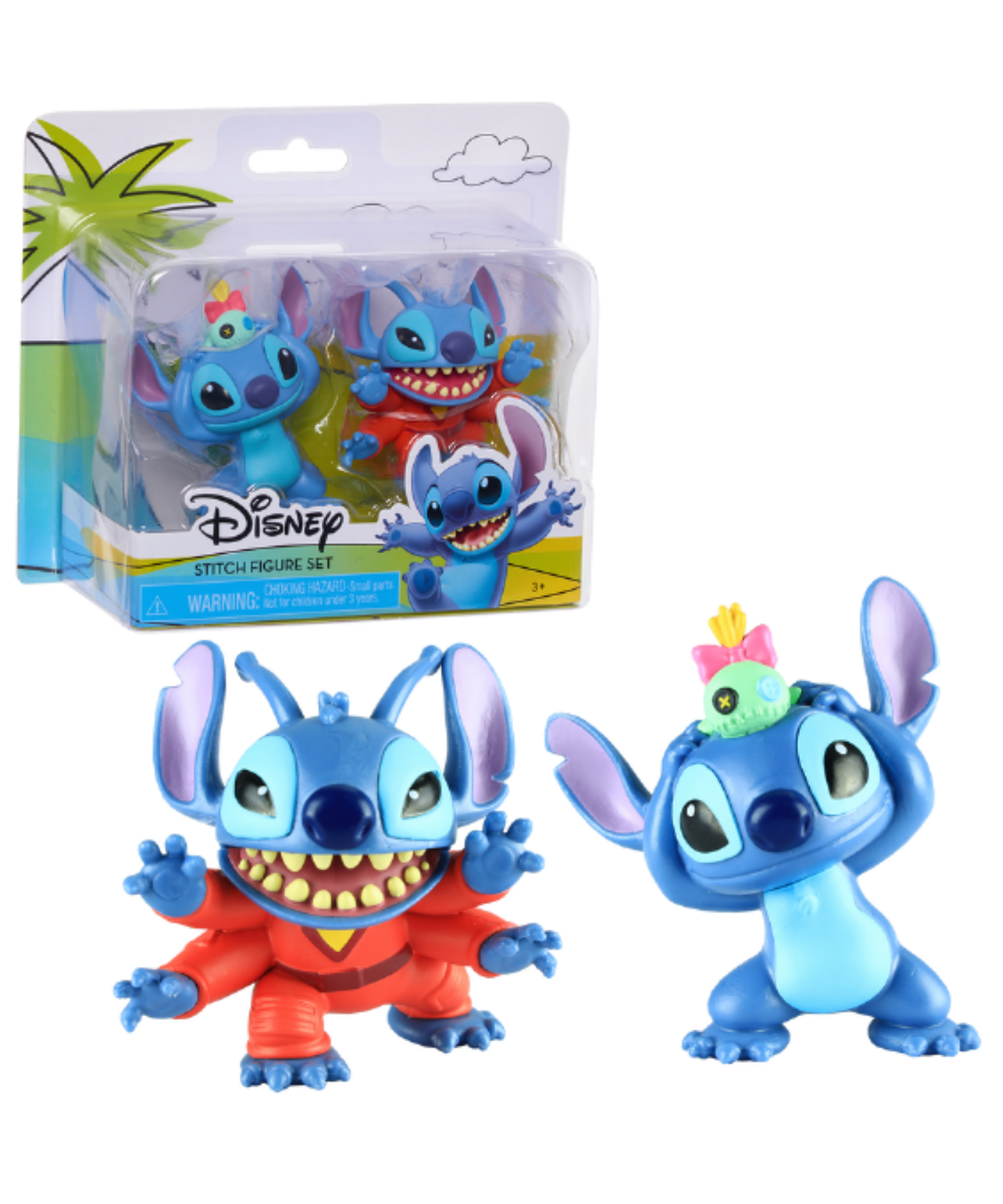 مجموعة مجسمات غرزة ليلو وستيتش من ديزني، مقاس 7 سم، مكونة من قطعتين، مرخصة رسميًا من جاست بلاي، طراز 1، مناسبة للأطفال من الأولاد والبنات، من عمر 3 سنوات فما فوق
