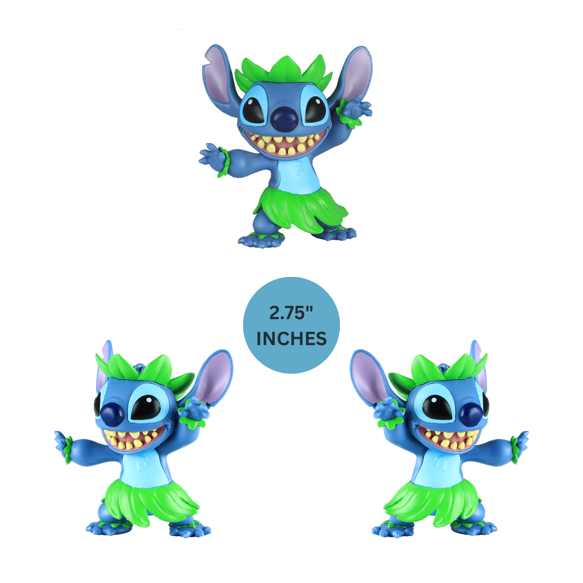 مجموعة مجسمات غرزة ليلو وستيتش من ديزني، مقاس 7 سم، مكونة من قطعتين، مرخصة رسميًا من جاست بلاي، طراز 1، مناسبة للأطفال من الأولاد والبنات، من عمر 3 سنوات فما فوق