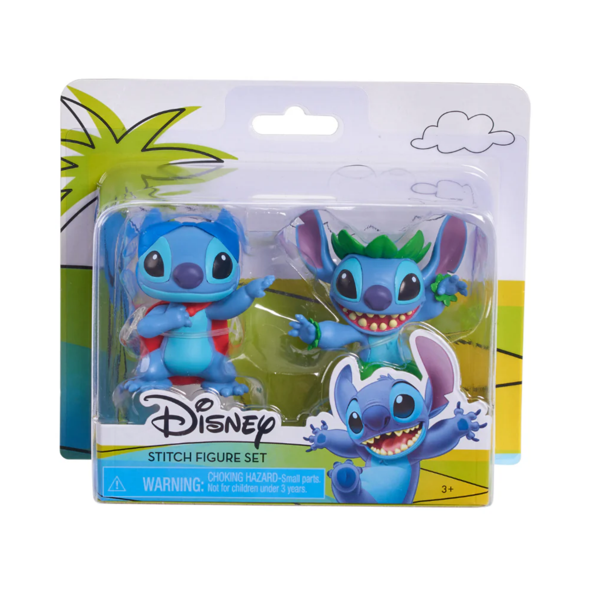 مجموعة مجسمات غرزة ليلو وستيتش من ديزني، مقاس 7 سم، مكونة من قطعتين، مرخصة رسميًا من جاست بلاي، طراز 2، مناسبة للأطفال من الأولاد والبنات، من عمر 3 سنوات فما فوق