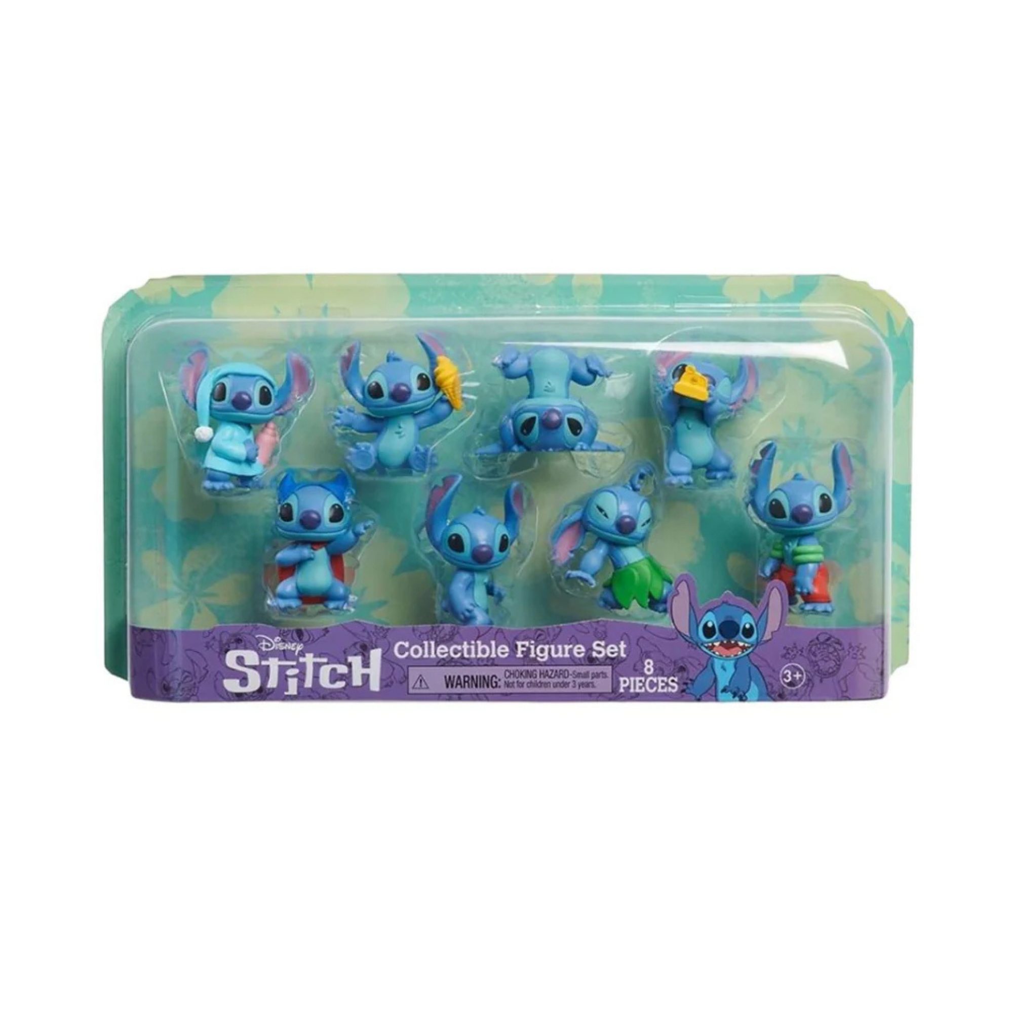 مجموعة ديزني ليلو وستيتش، 8 قطع، مقاس 5 سم، قابلة للتجميع، ألعاب أطفال مرخصة رسميًا من جاست بلاي، مناسبة للأطفال من الأولاد والبنات، من عمر 3 سنوات فما فوق
