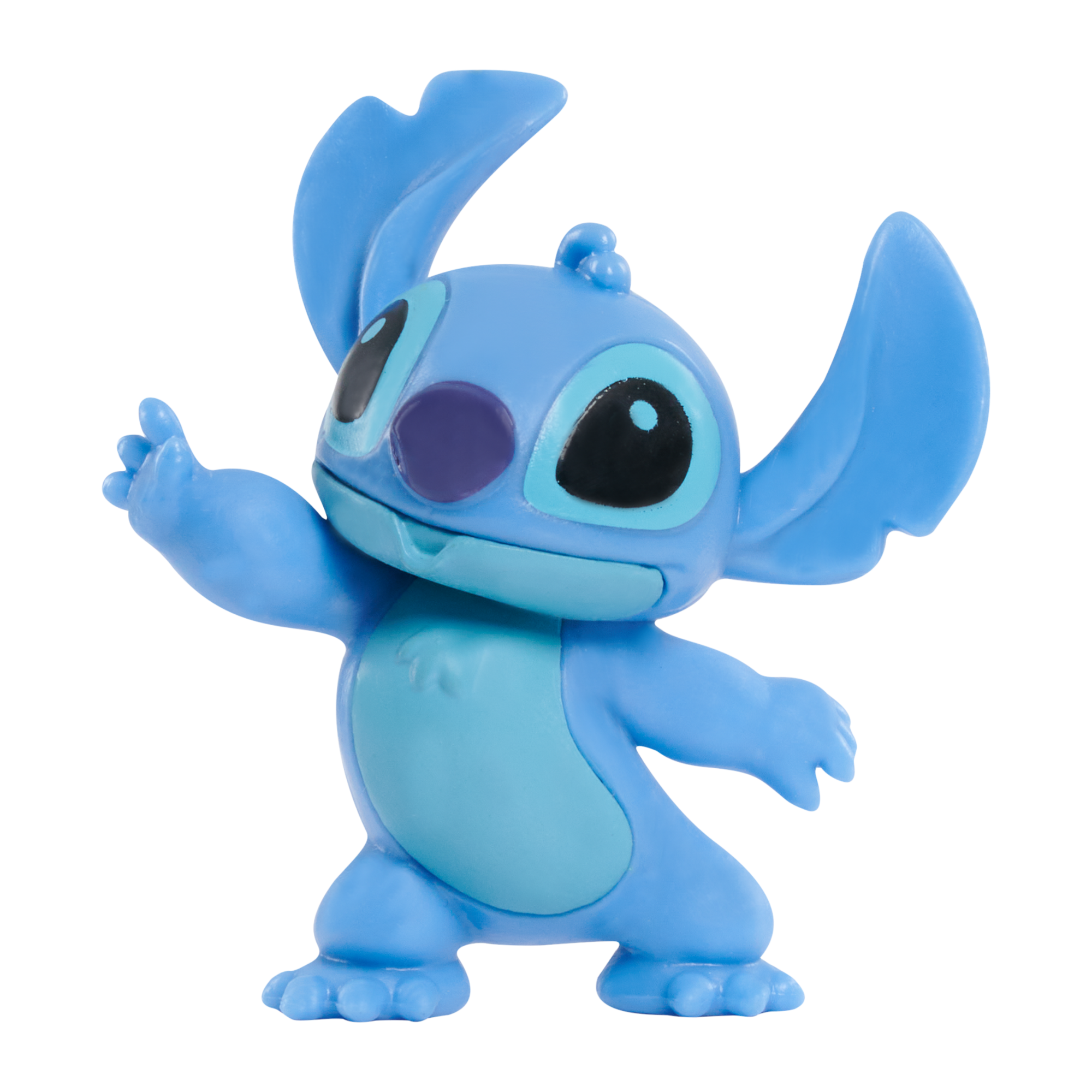 Disney Lilo & Stitch 3" Inch (7.5 cm) Collectible Stitch Figure Set, Officially Licensed Kids Toys by Just Play, Style 4, Suitable for Children, Boys and Girls, Aged 3 Years+