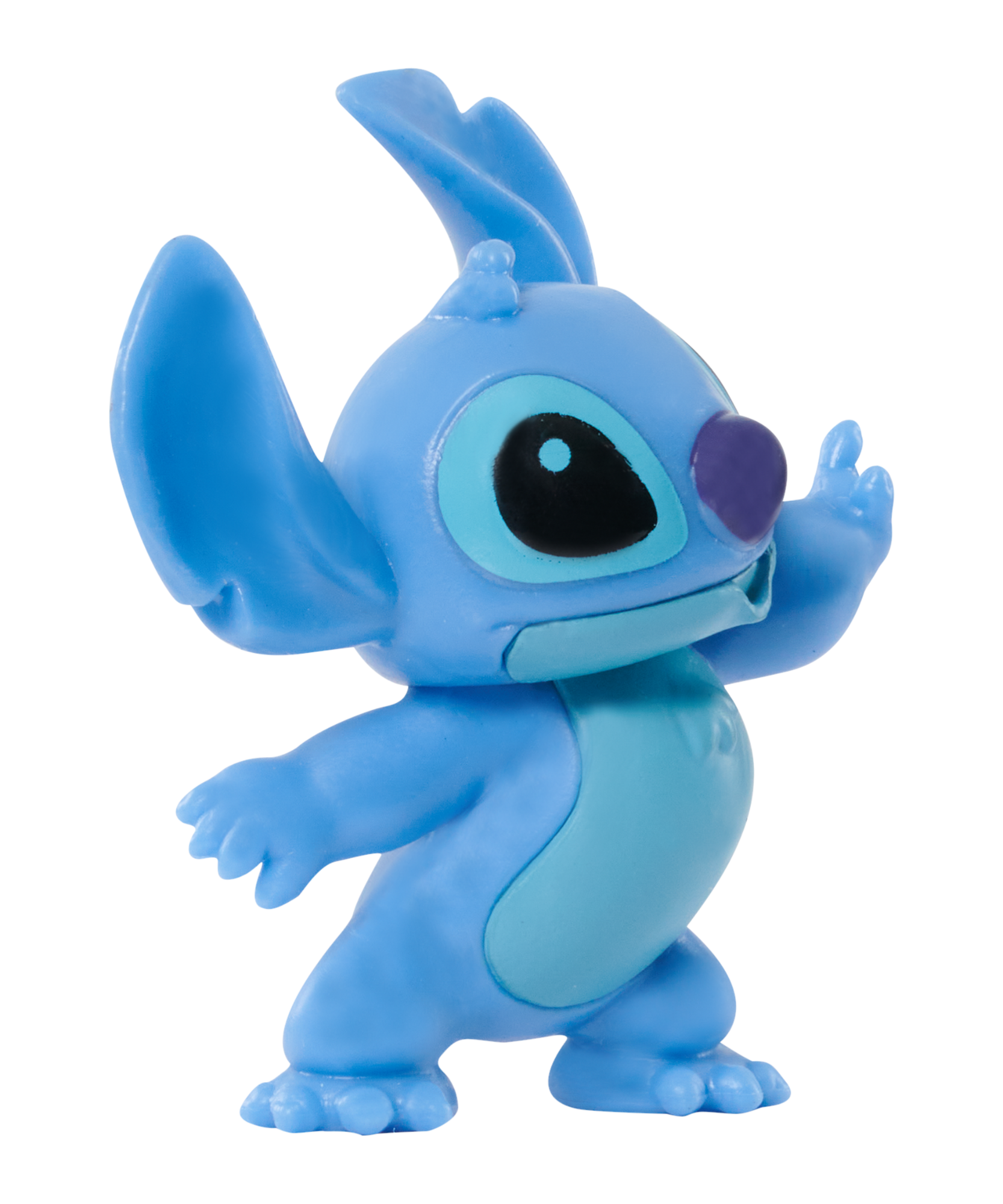 Disney Lilo & Stitch 3" Inch (7.5 cm) Collectible Stitch Figure Set, Officially Licensed Kids Toys by Just Play, Style 5, Suitable for Children, Boys and Girls, Aged 3 Years+