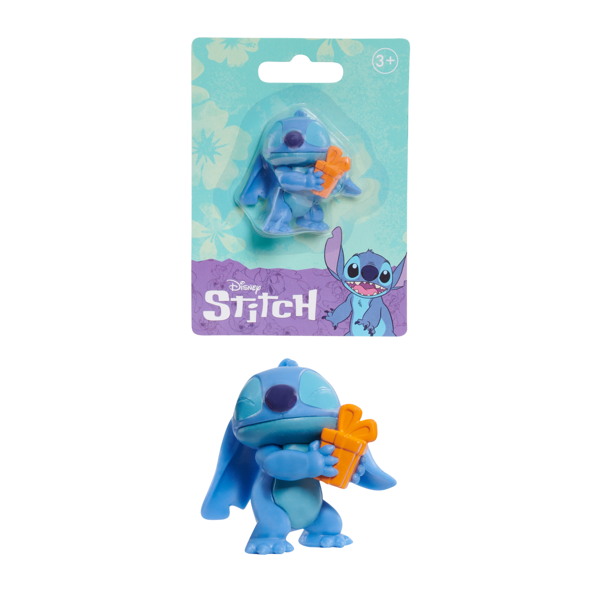 Disney Lilo & Stitch 3" Inch (7.5 cm) Collectible Stitch Figure Set, Officially Licensed Kids Toys by Just Play, Style 4, Suitable for Children, Boys and Girls, Aged 3 Years+