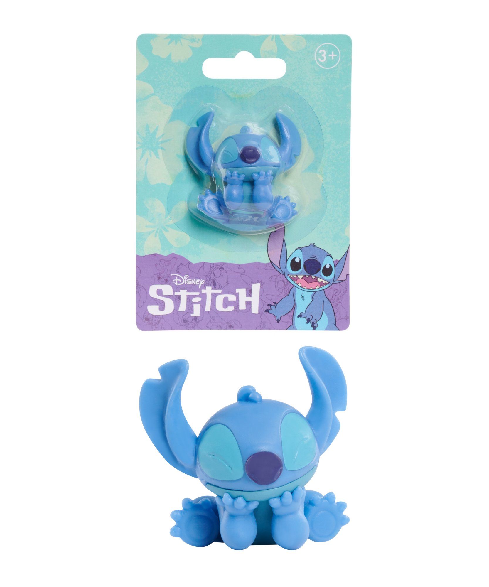 Disney Lilo & Stitch 3" Inch (7.5 cm) Collectible Stitch Figure Set, Officially Licensed Kids Toys by Just Play, Style 4, Suitable for Children, Boys and Girls, Aged 3 Years+
