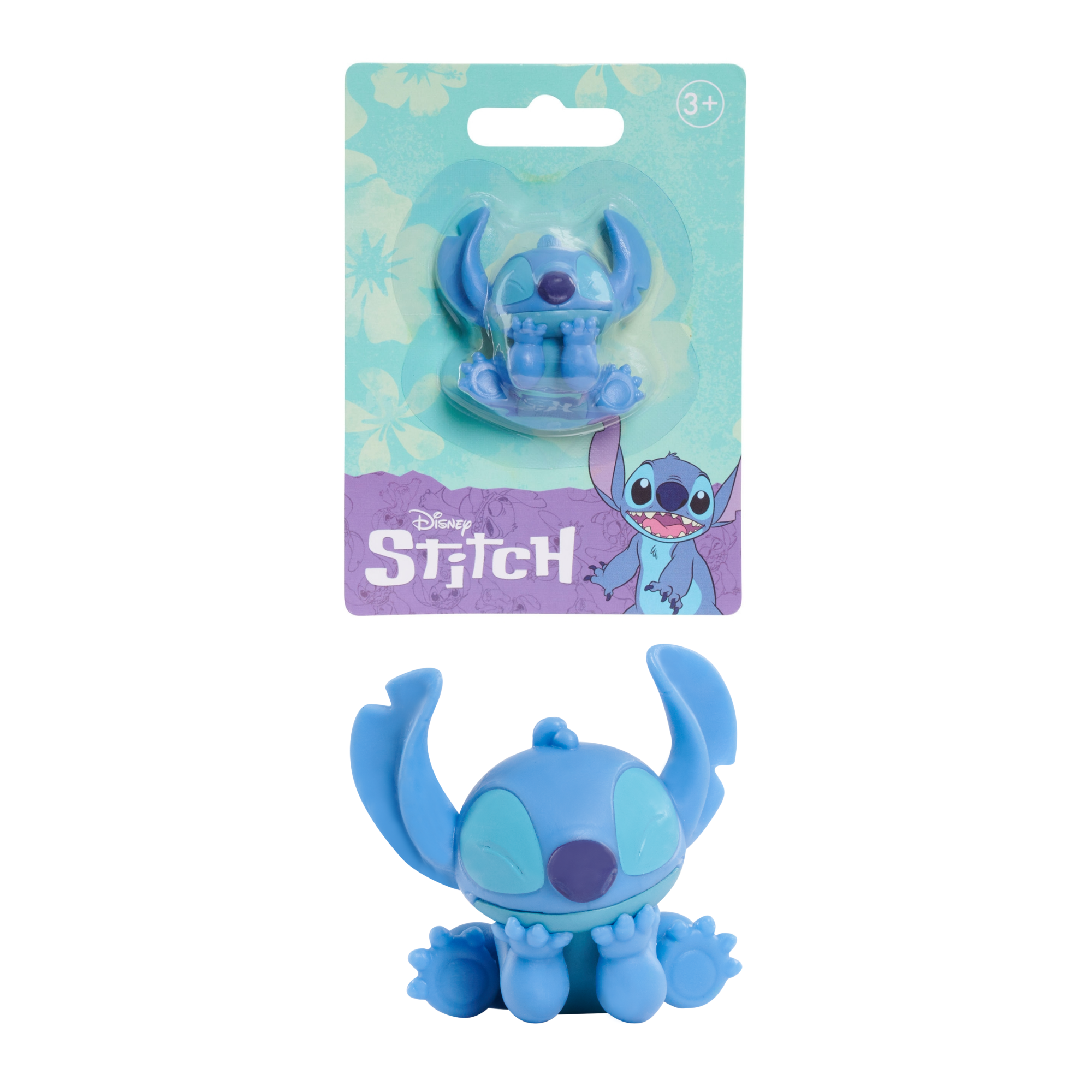 Disney Lilo & Stitch 3" Inch (7.5 cm) Collectible Stitch Figure Set, Officially Licensed Kids Toys by Just Play, Style 4, Suitable for Children, Boys and Girls, Aged 3 Years+