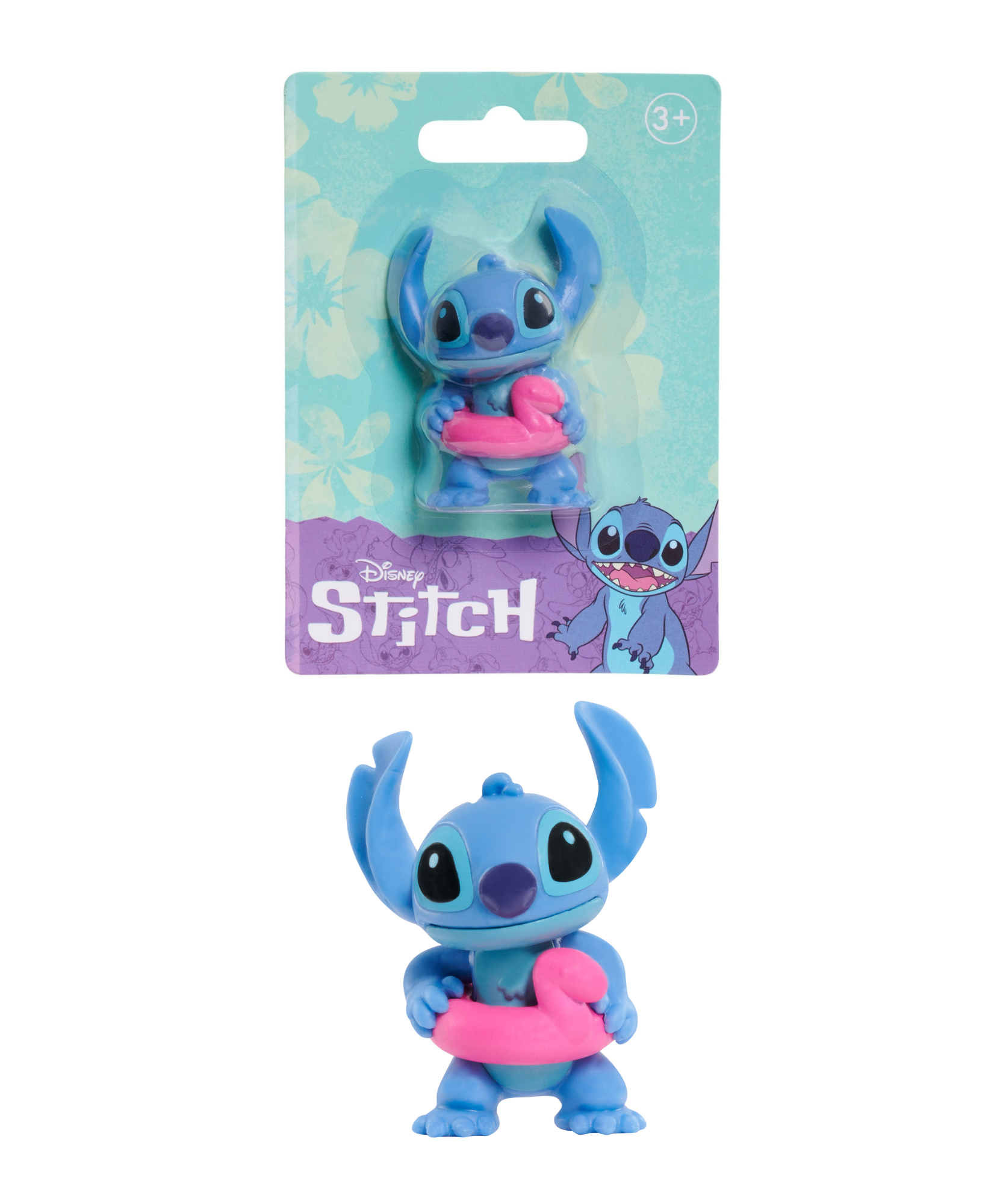 Disney Lilo & Stitch 3" Inch (7.5 cm) Collectible Stitch Figure Set, Officially Licensed Kids Toys by Just Play, Style 5, Suitable for Children, Boys and Girls, Aged 3 Years+