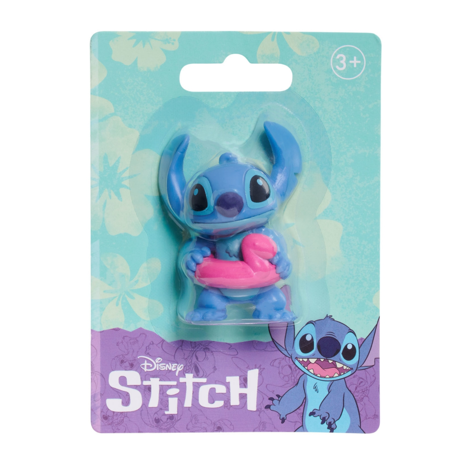 Disney Lilo & Stitch 3" Inch (7.5 cm) Collectible Stitch Figure Set, Officially Licensed Kids Toys by Just Play, Style 4, Suitable for Children, Boys and Girls, Aged 3 Years+