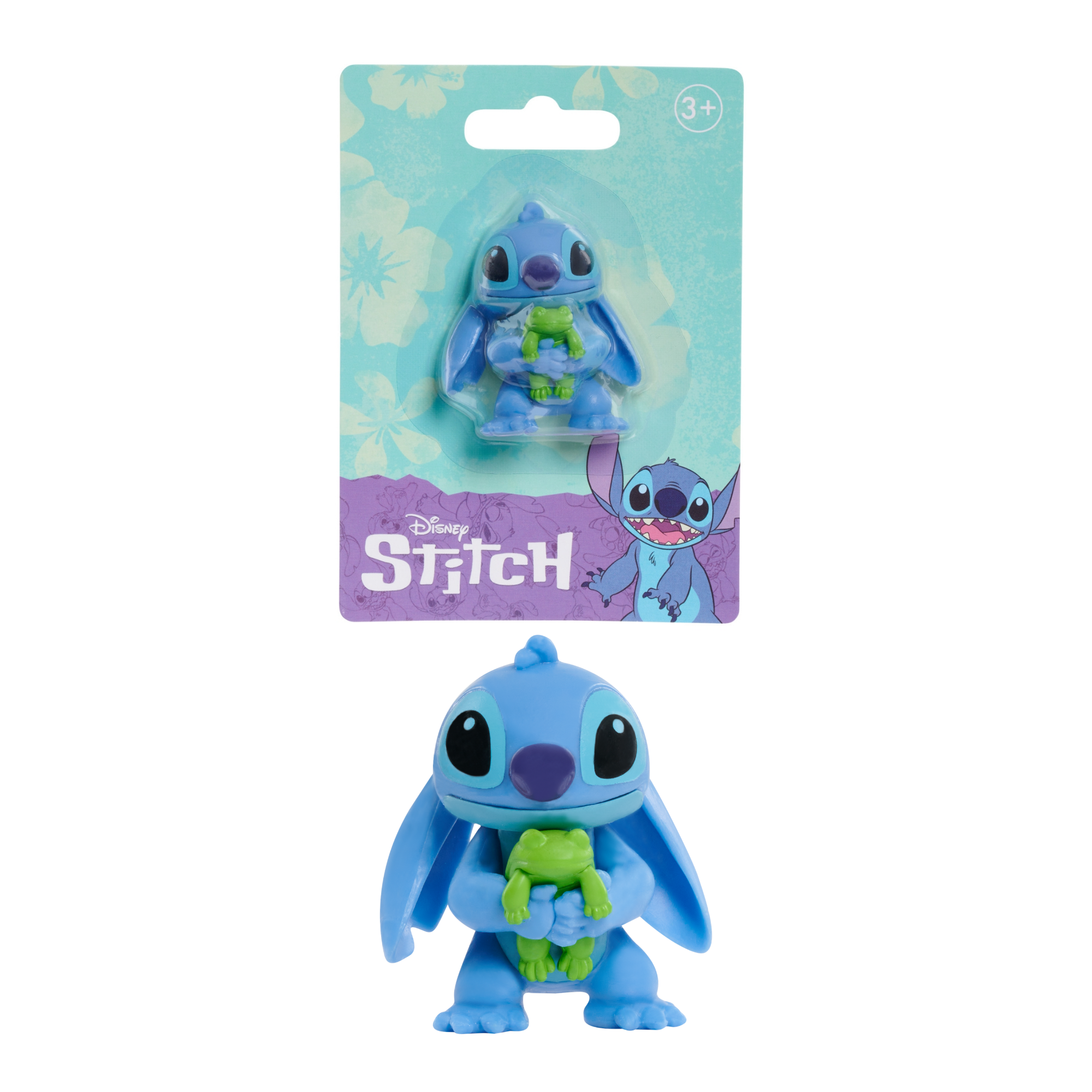 Disney Lilo & Stitch 3" Inch (7.5 cm) Collectible Stitch Figure Set, Officially Licensed Kids Toys by Just Play, Style 4, Suitable for Children, Boys and Girls, Aged 3 Years+