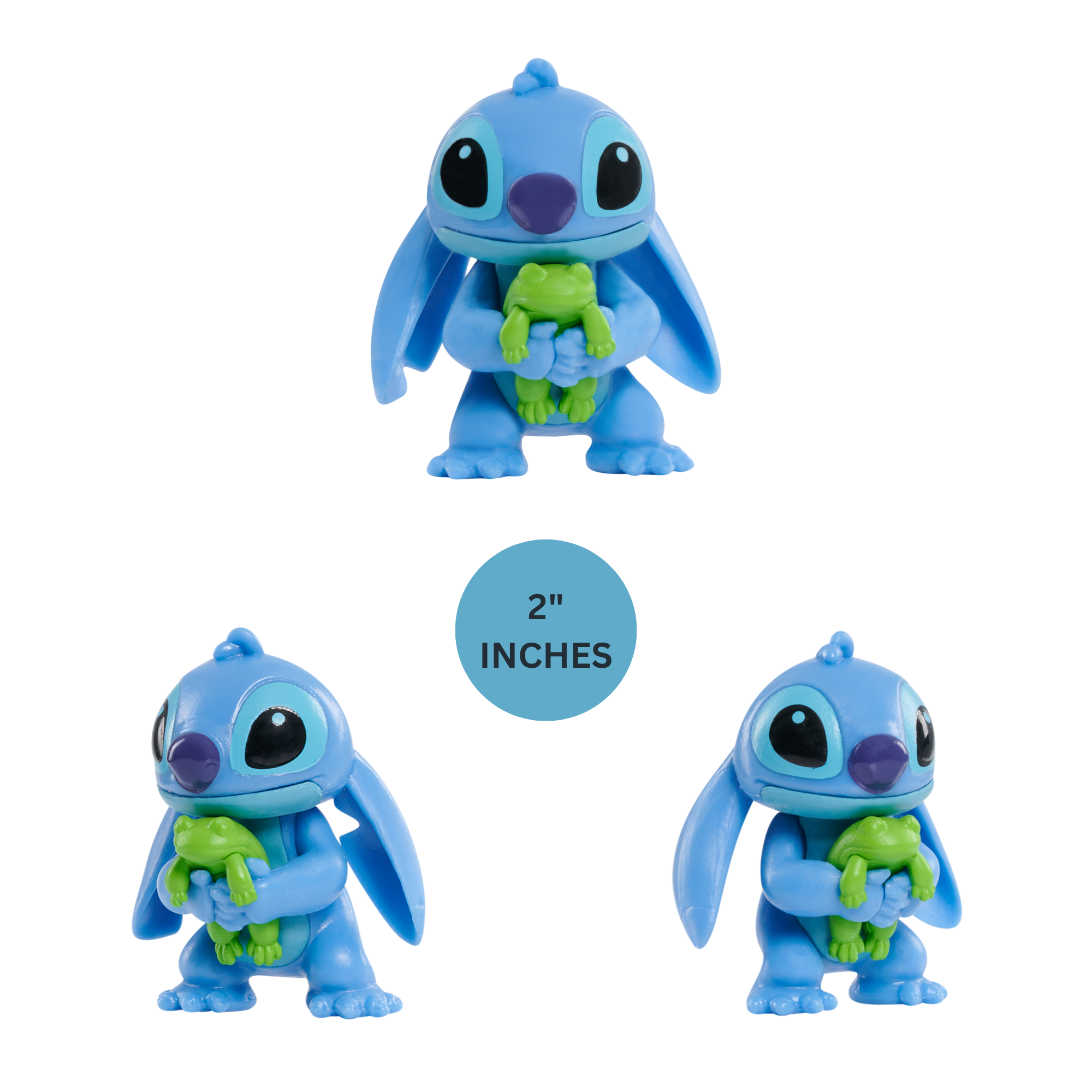 Disney Lilo & Stitch 3" Inch (7.5 cm) Collectible Stitch Figure Set, Officially Licensed Kids Toys by Just Play, Style 5, Suitable for Children, Boys and Girls, Aged 3 Years+