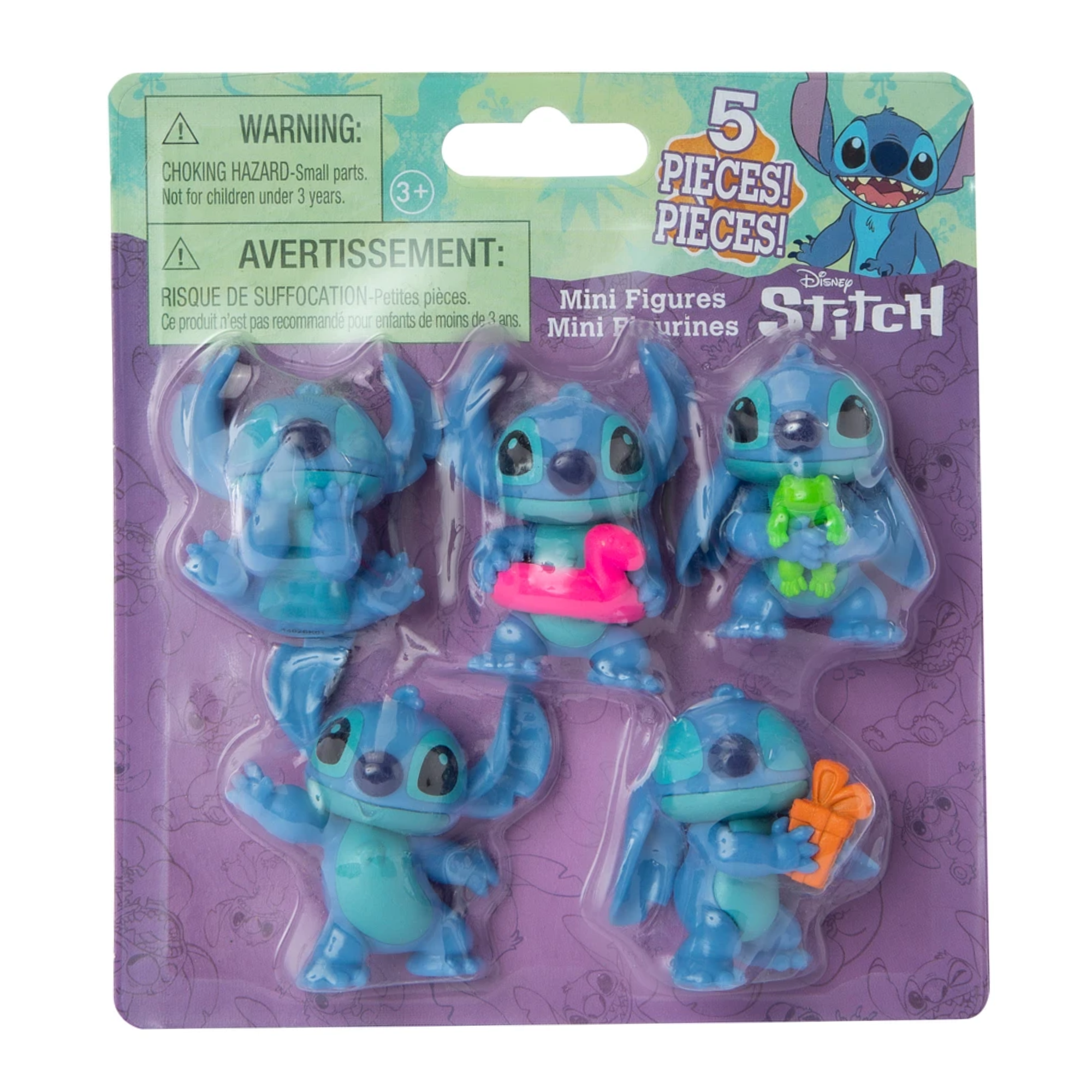 مجموعة مجسمات غرزة ليلو وستيتش من ديزني، مقاس 6 سم، مكونة من 5 قطع، مرخصة رسميًا من جاست بلاي، طراز 1، مناسبة للأطفال من الأولاد والبنات، من عمر 3 سنوات فما فوق