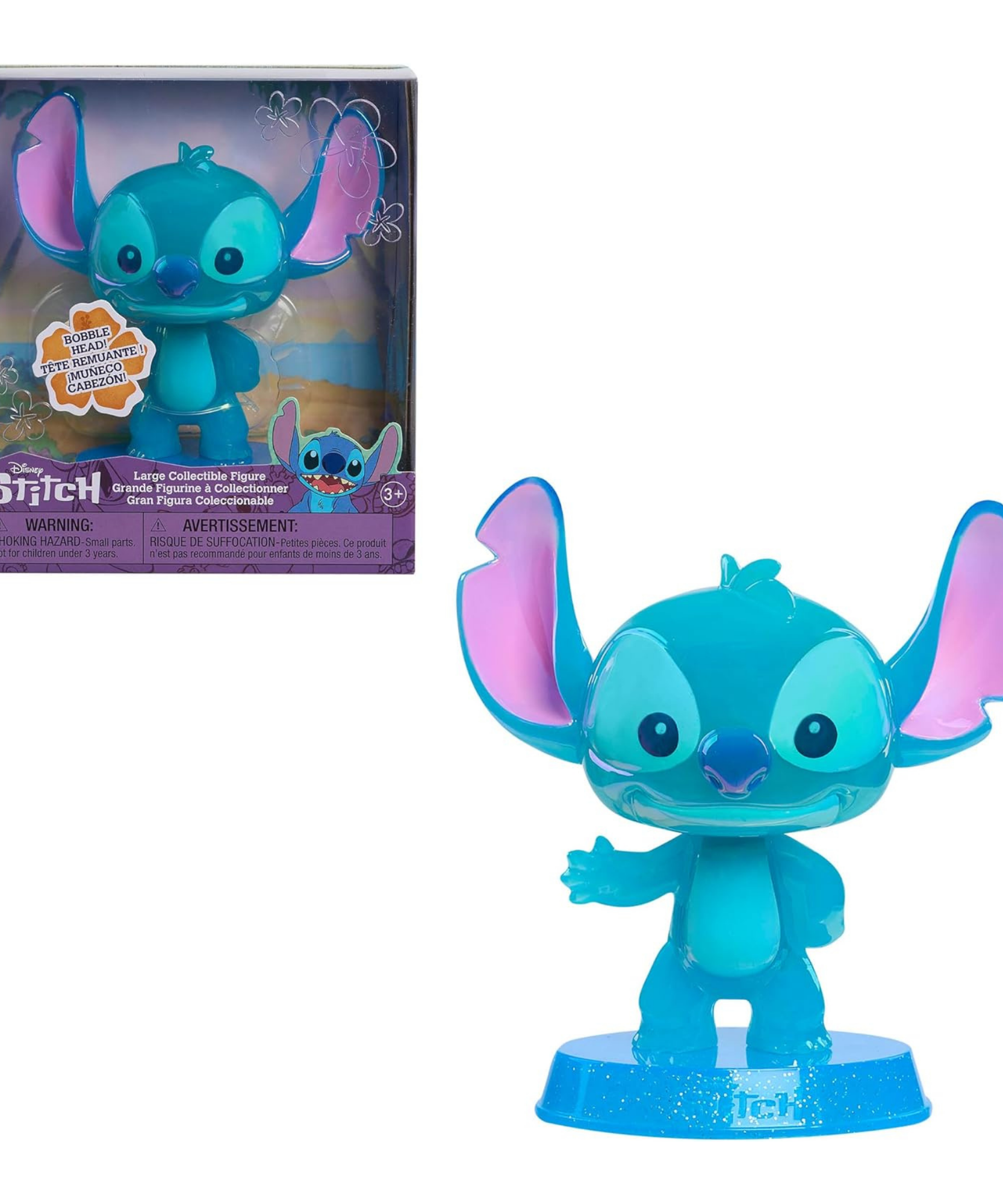 مجسم ديزني ليلو وستيتش المتحرك القابل للتجميع، مقاس 4.75 بوصة (13 سم)، ألعاب أطفال مرخصة رسميًا من جاست بلاي، مناسبة للأطفال من الأولاد والبنات، من عمر 3 سنوات فما فوق