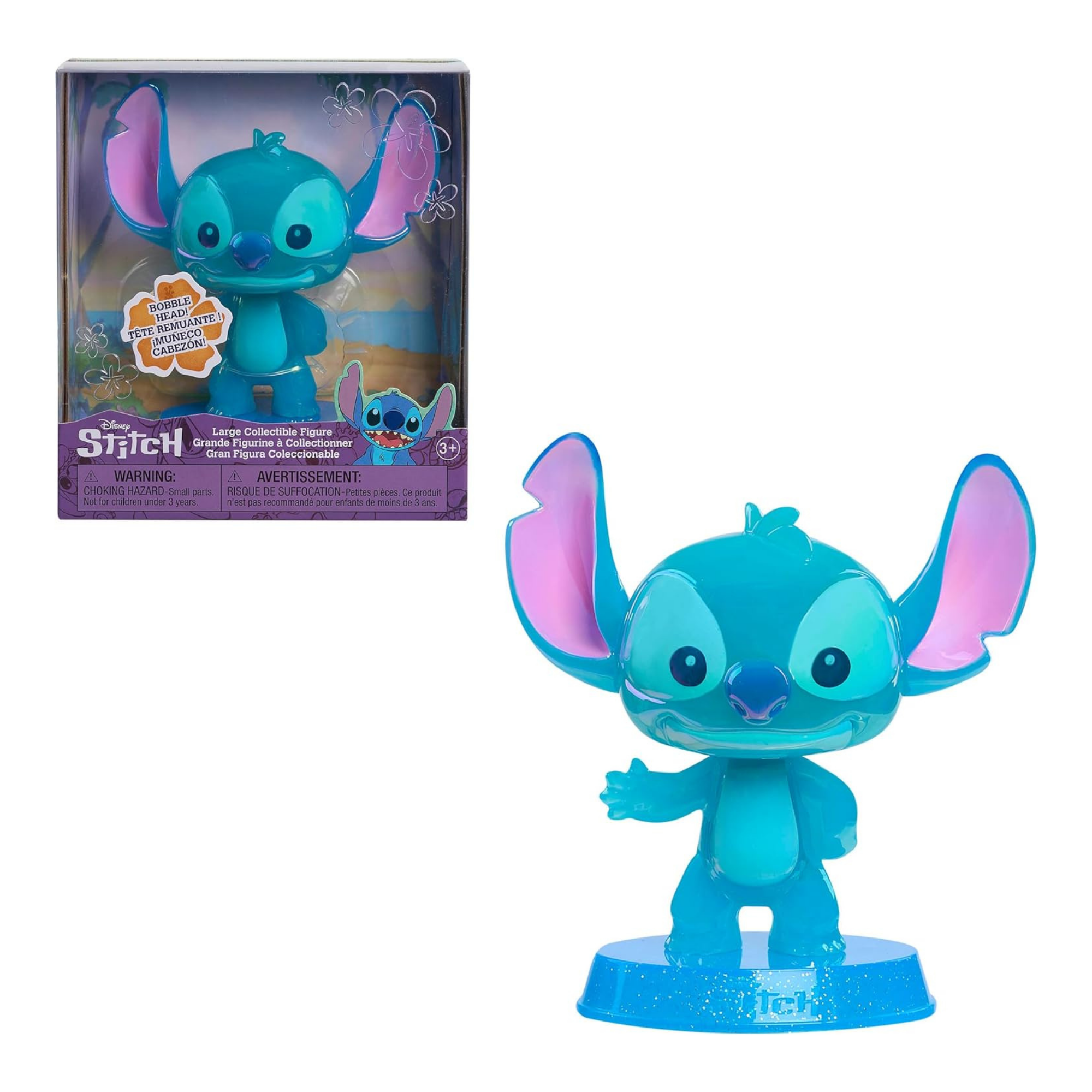 مجسم ديزني ليلو وستيتش المتحرك القابل للتجميع، مقاس 4.75 بوصة (13 سم)، ألعاب أطفال مرخصة رسميًا من جاست بلاي، مناسبة للأطفال من الأولاد والبنات، من عمر 3 سنوات فما فوق