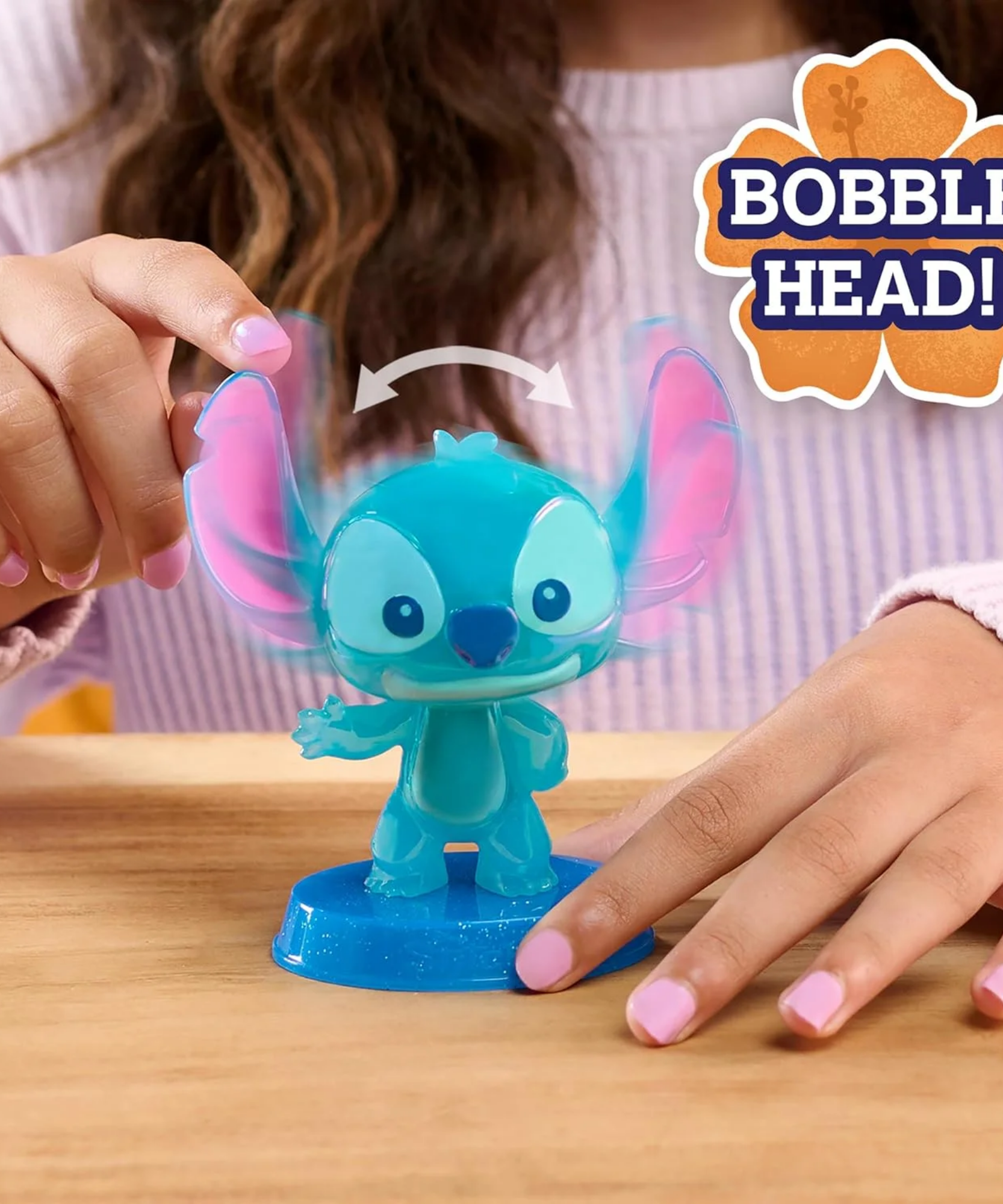 مجسم ديزني ليلو وستيتش المتحرك القابل للتجميع، مقاس 4.75 بوصة (13 سم)، ألعاب أطفال مرخصة رسميًا من جاست بلاي، مناسبة للأطفال من الأولاد والبنات، من عمر 3 سنوات فما فوق