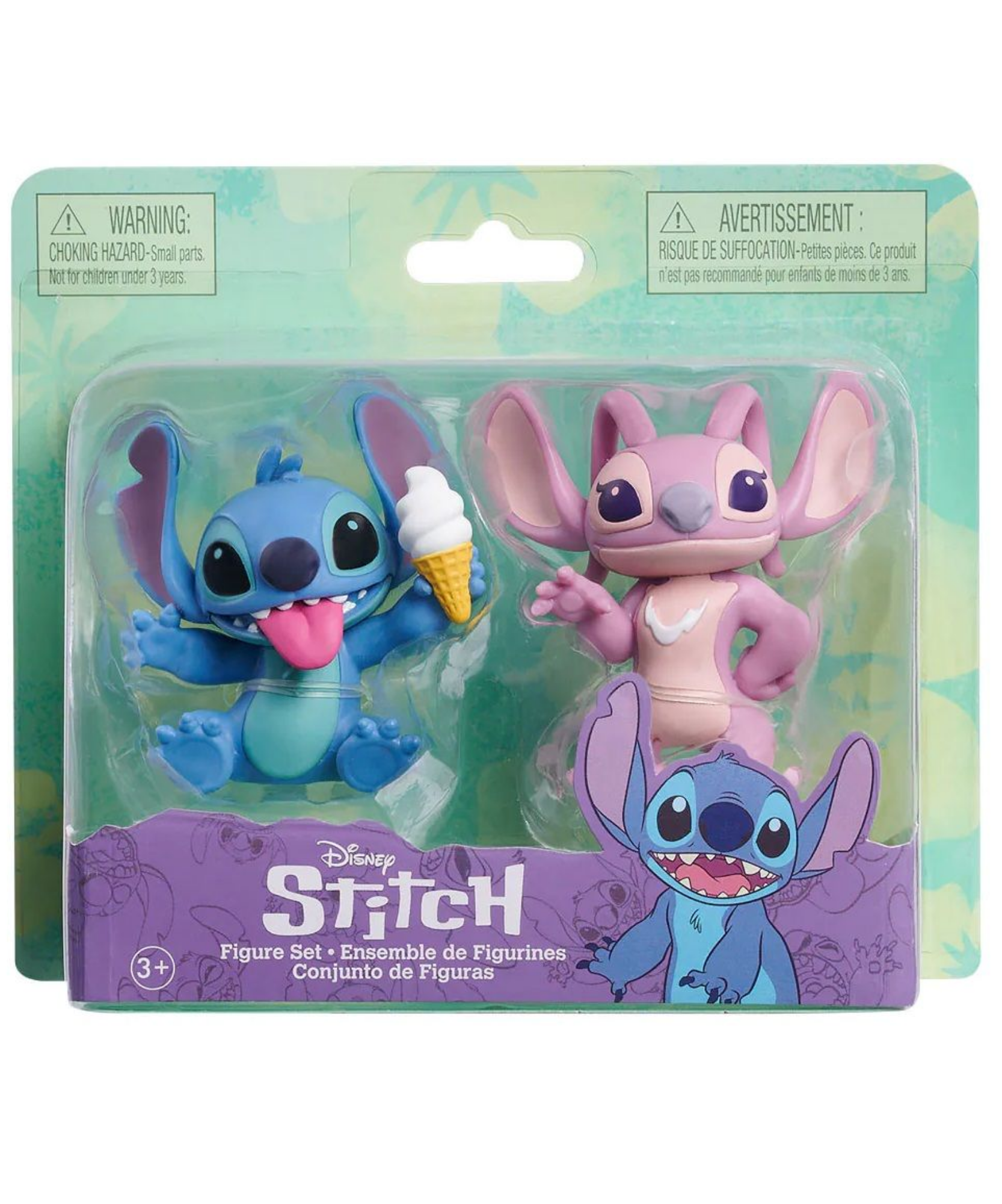 مجموعة ديزني ليلو وستيتش المكونة من قطعتين بحجم 6 سم (2.35 بوصة) من شخصيات ستيتش القابلة للتجميع، تتميز بسكرامب، وهي ألعاب أطفال مرخصة رسميًا من جاست بلاي، مناسبة للأطفال من الأولاد والبنات، من سن 3 سنوات فما فوق