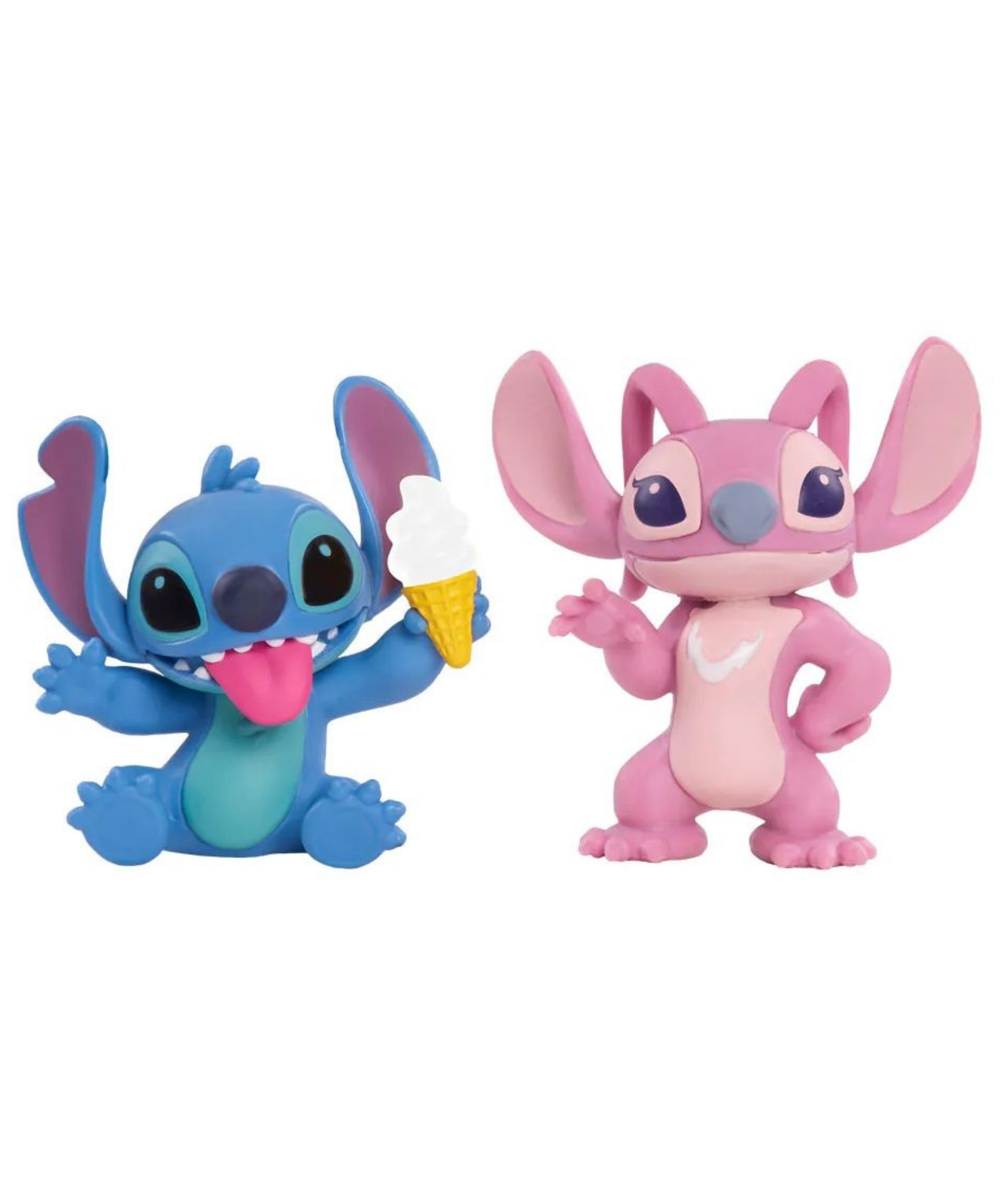 مجموعة ديزني ليلو وستيتش المكونة من قطعتين بحجم 6 سم (2.35 بوصة) لشخصية ستيتش القابلة للتجميع، تتميز بملاك، ألعاب أطفال مرخصة رسميًا من جاست بلاي، مناسبة للأطفال، الأولاد والبنات، من سن 3 سنوات فما فوق