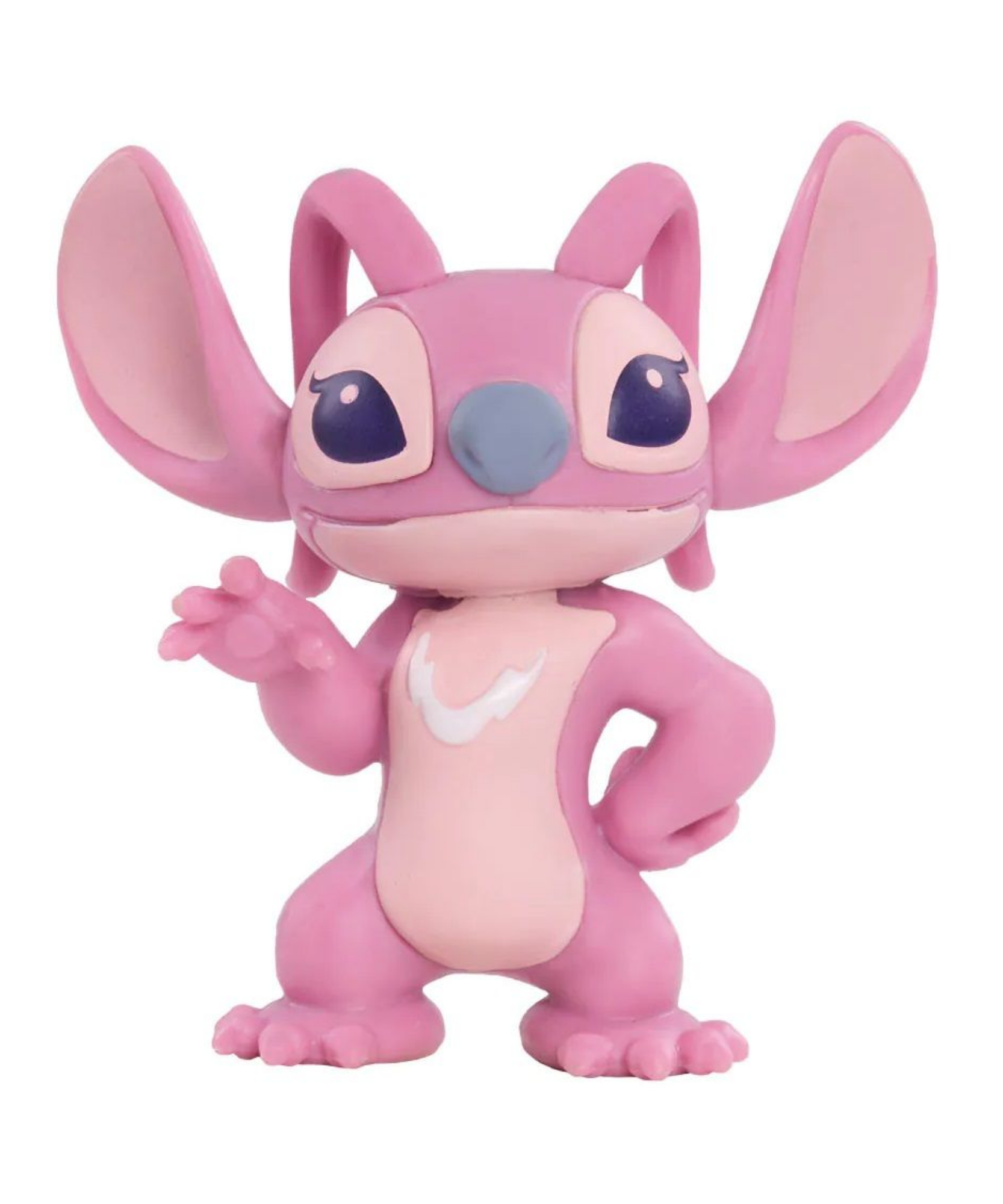 مجموعة ديزني ليلو وستيتش المكونة من قطعتين بحجم 6 سم (2.35 بوصة) لشخصية ستيتش القابلة للتجميع، تتميز بملاك، ألعاب أطفال مرخصة رسميًا من جاست بلاي، مناسبة للأطفال، الأولاد والبنات، من سن 3 سنوات فما فوق