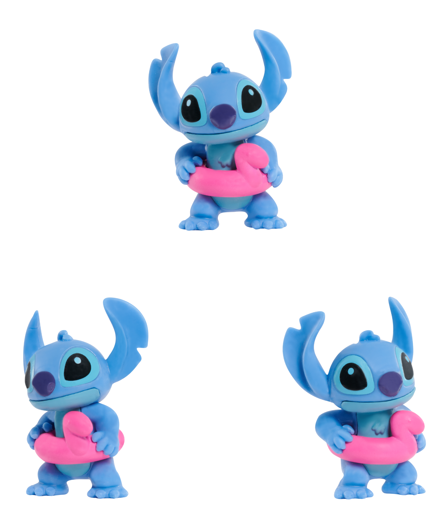 مجموعة ديزني ليلو وستيتش القابلة للتجميع، 5 قطع، مقاس 2.25 بوصة (6 سم)، ألعاب أطفال مرخصة رسميًا من جاست بلاي، الطراز 2، مناسبة للأطفال، الأولاد والبنات، من عمر 3 سنوات فما فوق