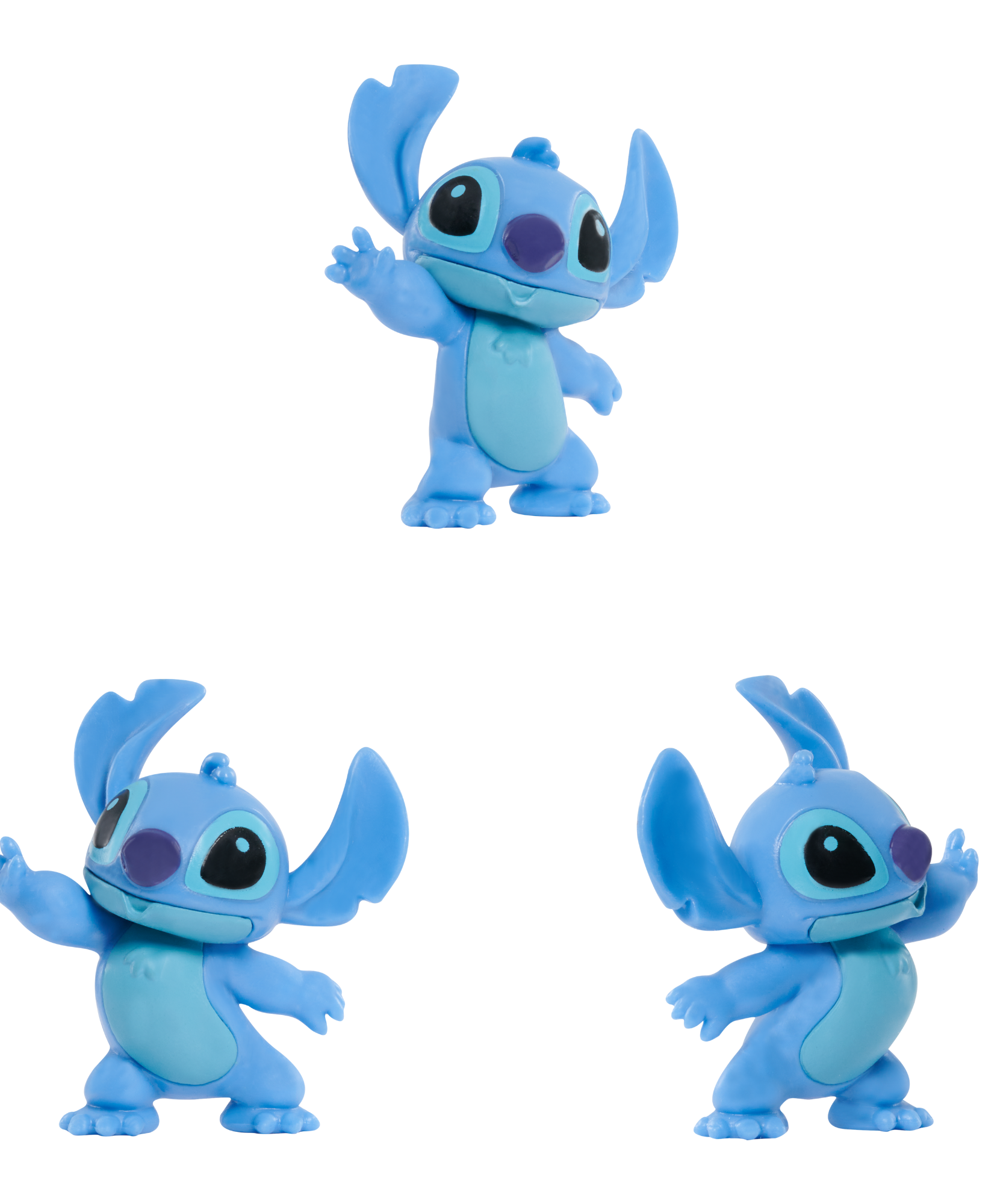 مجموعة ديزني ليلو وستيتش القابلة للتجميع، 5 قطع، مقاس 2.25 بوصة (6 سم)، ألعاب أطفال مرخصة رسميًا من جاست بلاي، الطراز 2، مناسبة للأطفال، الأولاد والبنات، من عمر 3 سنوات فما فوق