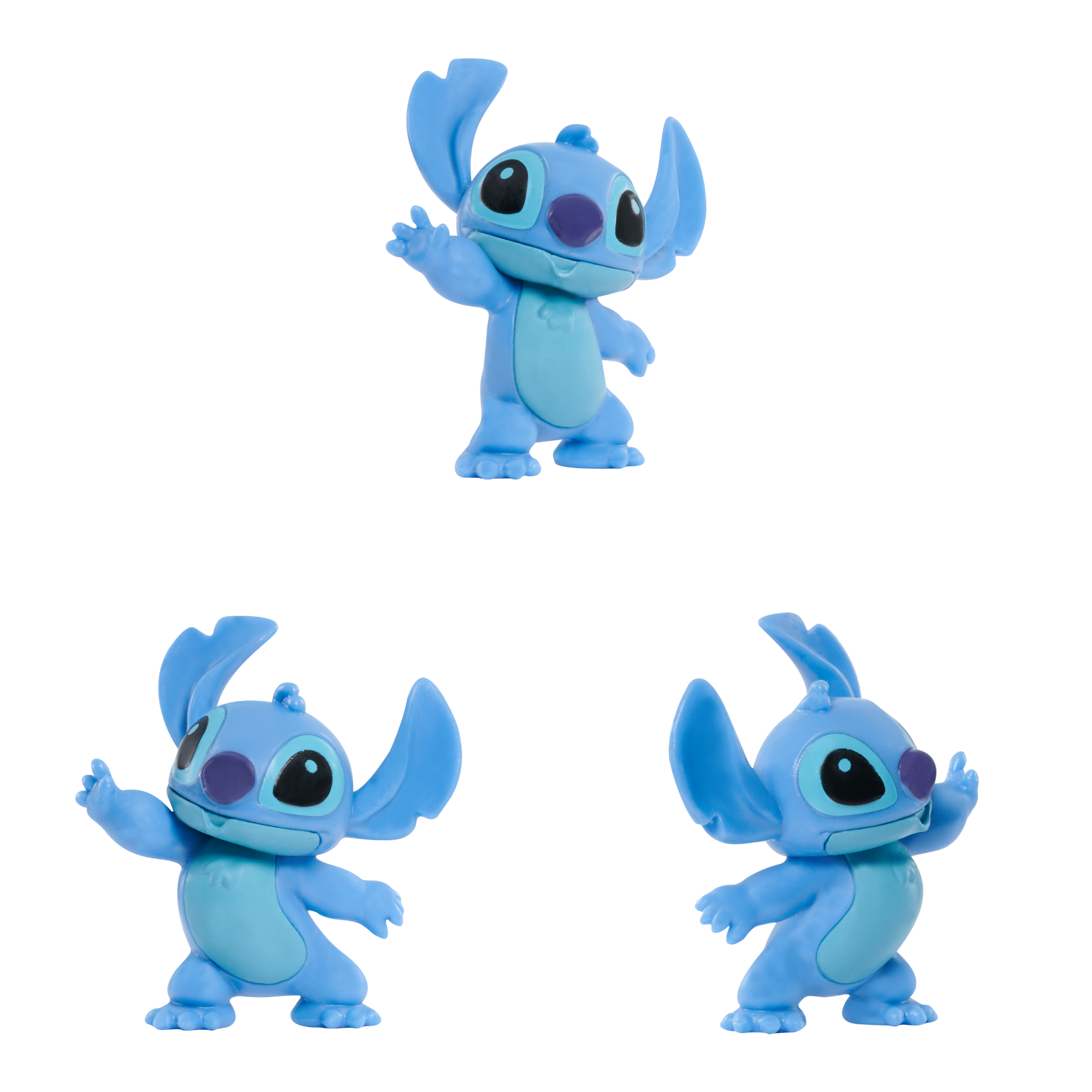 مجموعة ديزني ليلو وستيتش القابلة للتجميع، 5 قطع، مقاس 2.25 بوصة (6 سم)، ألعاب أطفال مرخصة رسميًا من جاست بلاي، الطراز 2، مناسبة للأطفال، الأولاد والبنات، من عمر 3 سنوات فما فوق