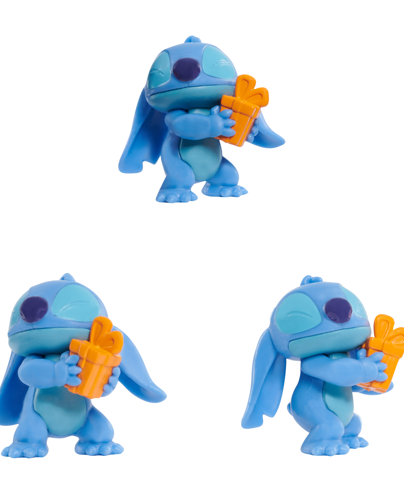 مجموعة ديزني ليلو وستيتش القابلة للتجميع، 5 قطع، مقاس 2.25 بوصة (6 سم)، ألعاب أطفال مرخصة رسميًا من جاست بلاي، الطراز 2، مناسبة للأطفال، الأولاد والبنات، من عمر 3 سنوات فما فوق