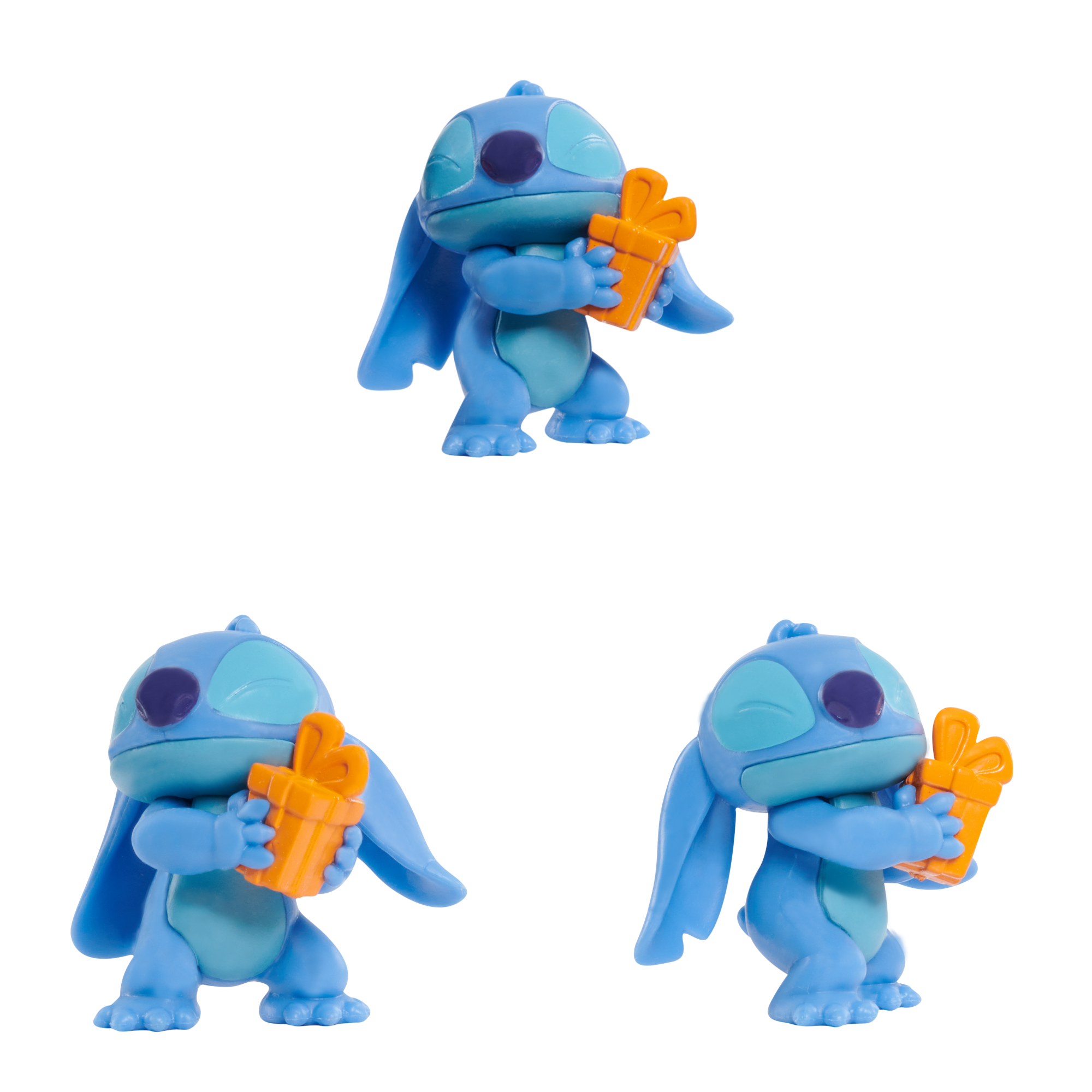 مجموعة ديزني ليلو وستيتش القابلة للتجميع، 5 قطع، مقاس 2.25 بوصة (6 سم)، ألعاب أطفال مرخصة رسميًا من جاست بلاي، الطراز 2، مناسبة للأطفال، الأولاد والبنات، من عمر 3 سنوات فما فوق