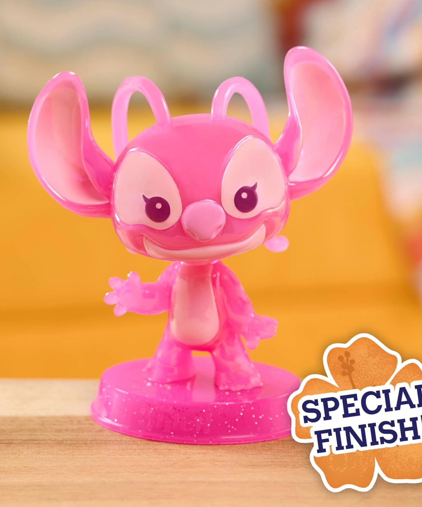 مجسم ملاك هزاز من ديزني ليلو وستيتش، مقاس 4.75 بوصة (13 سم)، لعبة أطفال مرخصة رسميًا من جاست بلاي، مناسبة للأطفال من الأولاد والبنات، من عمر 3 سنوات فما فوق