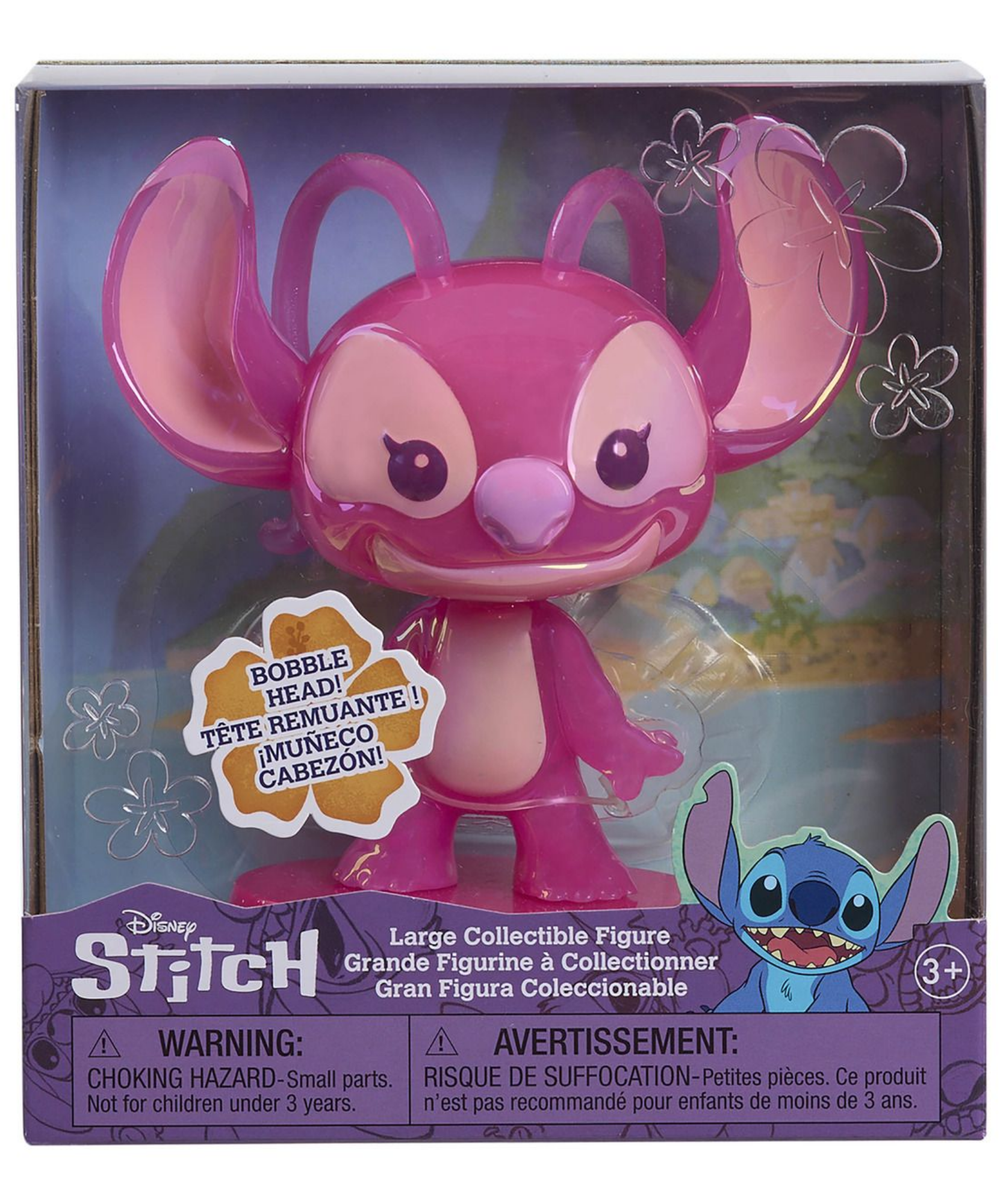 مجسم ملاك هزاز من ديزني ليلو وستيتش، مقاس 4.75 بوصة (13 سم)، لعبة أطفال مرخصة رسميًا من جاست بلاي، مناسبة للأطفال من الأولاد والبنات، من عمر 3 سنوات فما فوق