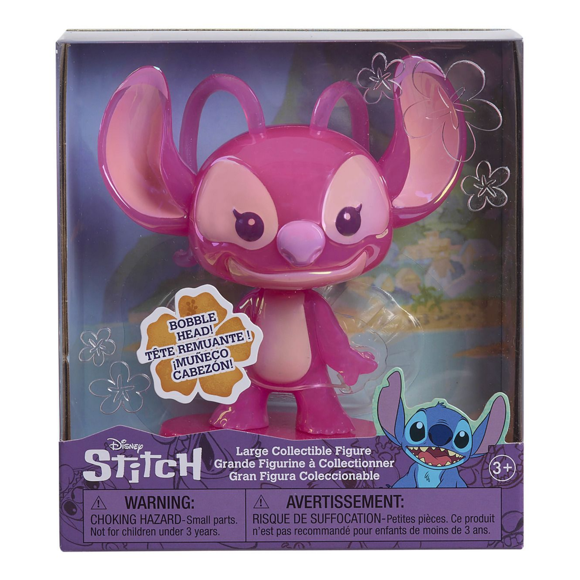 مجسم ملاك هزاز من ديزني ليلو وستيتش، مقاس 4.75 بوصة (13 سم)، لعبة أطفال مرخصة رسميًا من جاست بلاي، مناسبة للأطفال من الأولاد والبنات، من عمر 3 سنوات فما فوق