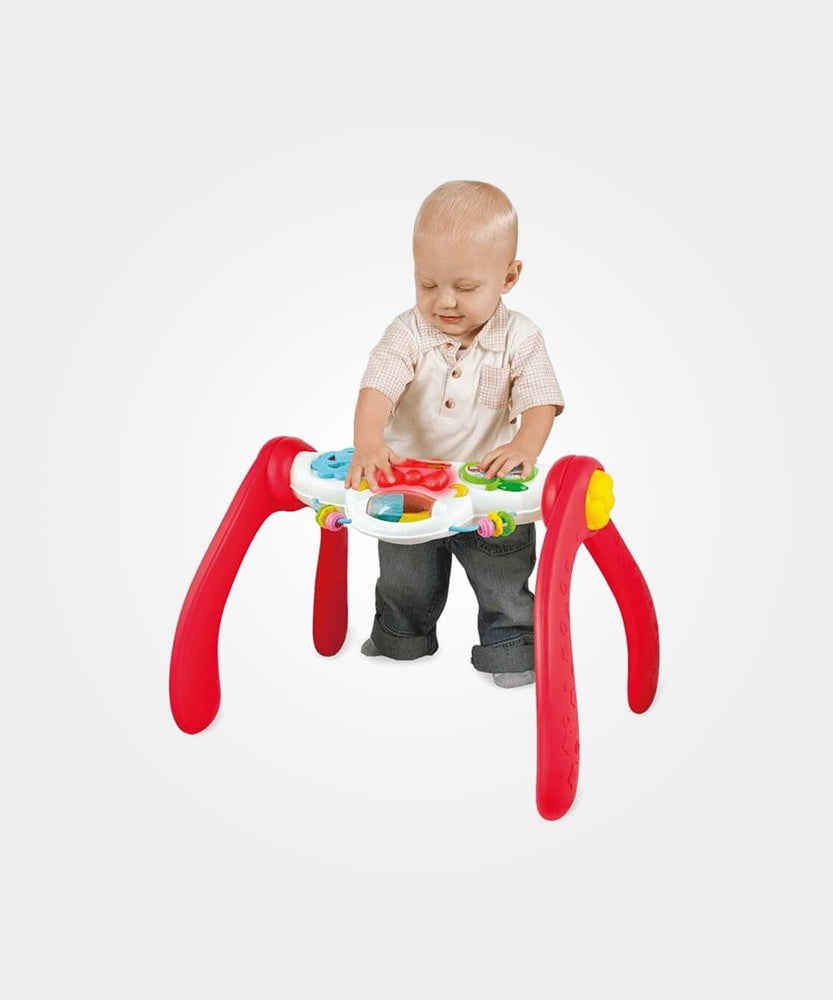 Winfun Grow-with-Me Melody Gym Interactive Toy, Convertible Baby Activity Center with Hanging Toys, Music and Light-Up Features, Ages 3 Months+