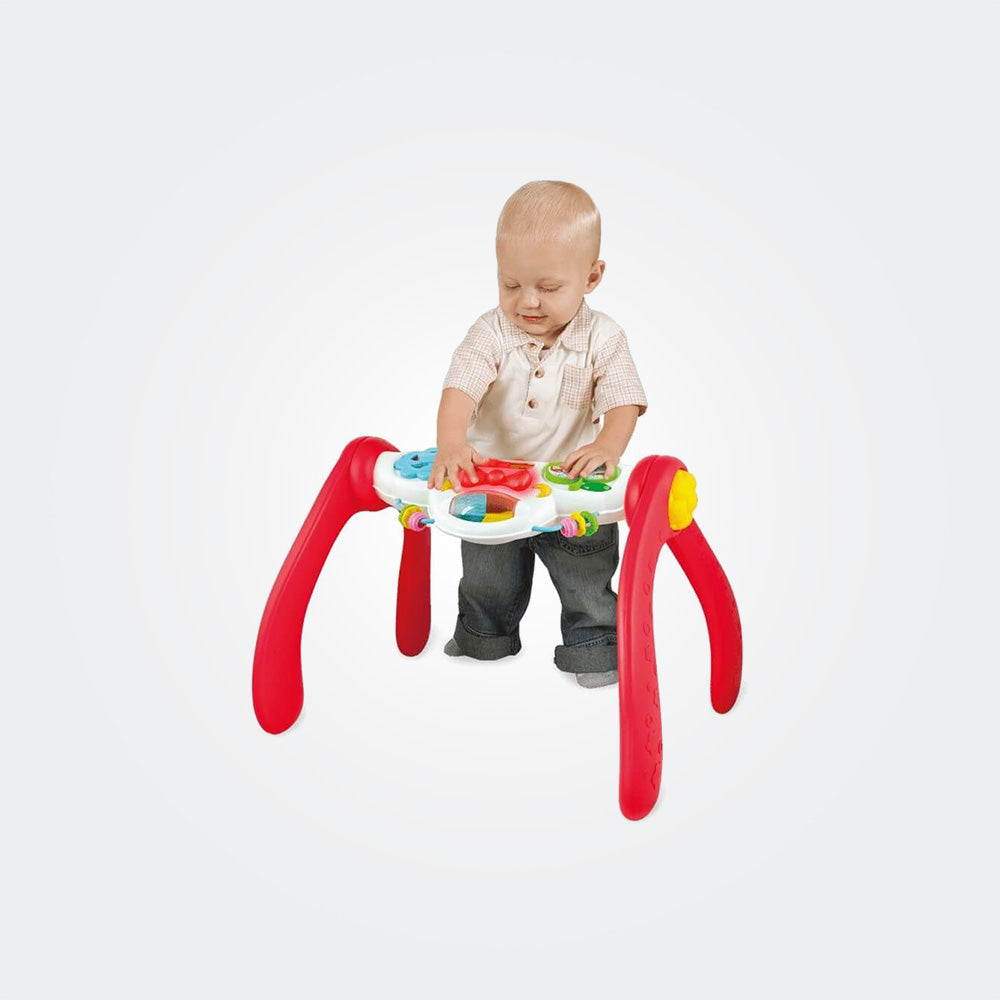 Winfun Grow-with-Me Melody Gym Interactive Toy, Convertible Baby Activity Center with Hanging Toys, Music and Light-Up Features, Ages 3 Months+