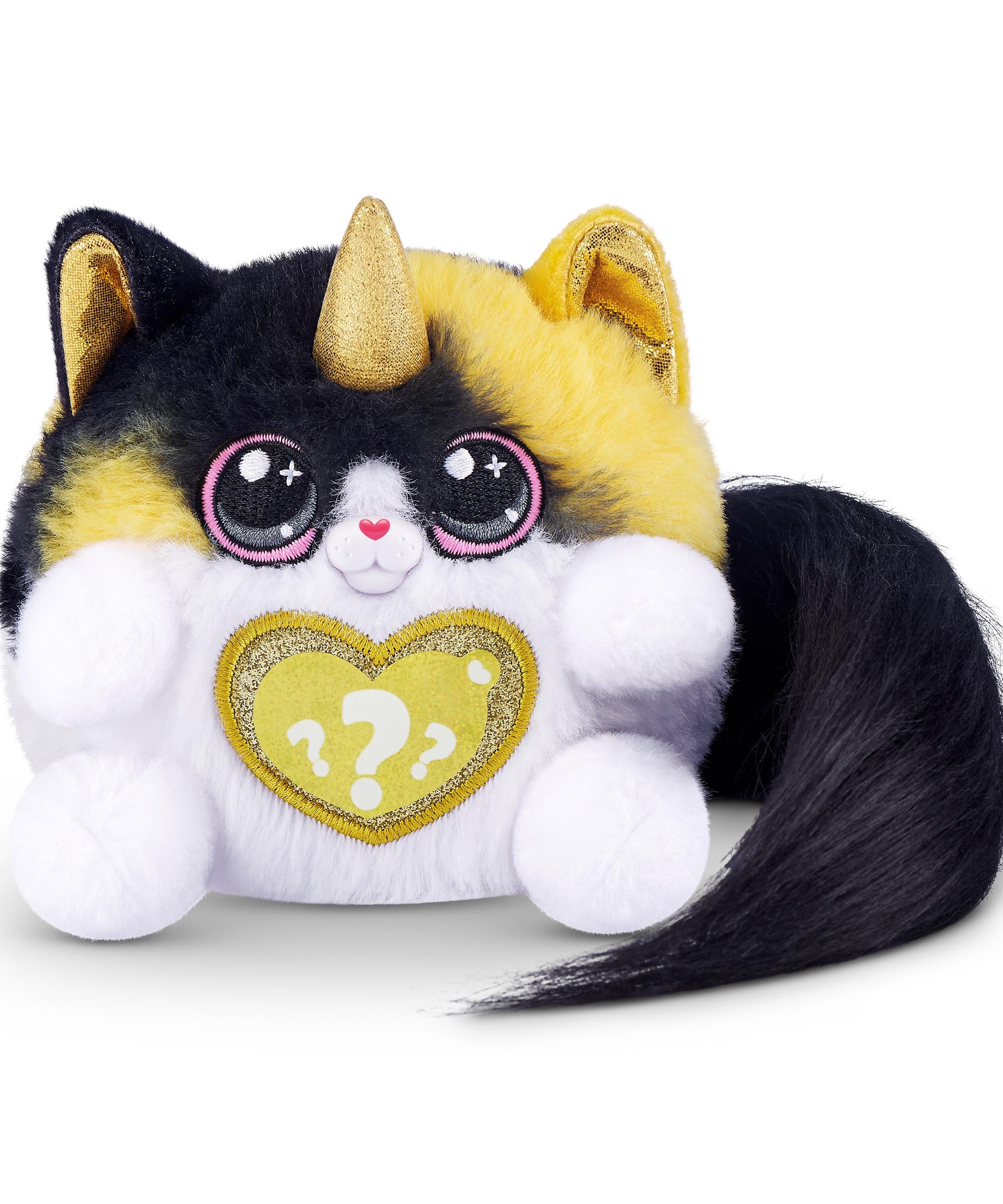 Rainbocorns Kittycorn Surprise S9 Collectible Plush Toy Set, 10+ Magical Surprises, Soft Plush Kittens with Fluffy Tails, Interactive Play for Girls Age 3+