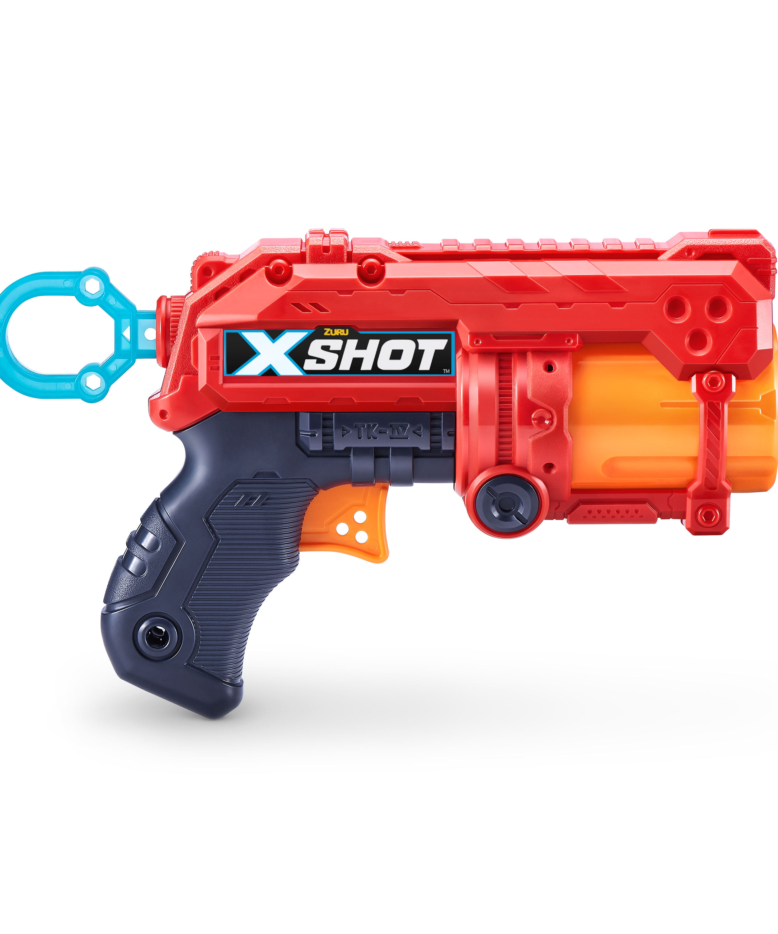 X-Shot Excel Fury 4 Blaster (16 Darts) by ZURU, Foam Dart Gun for Boys & Girls, Ages 8+