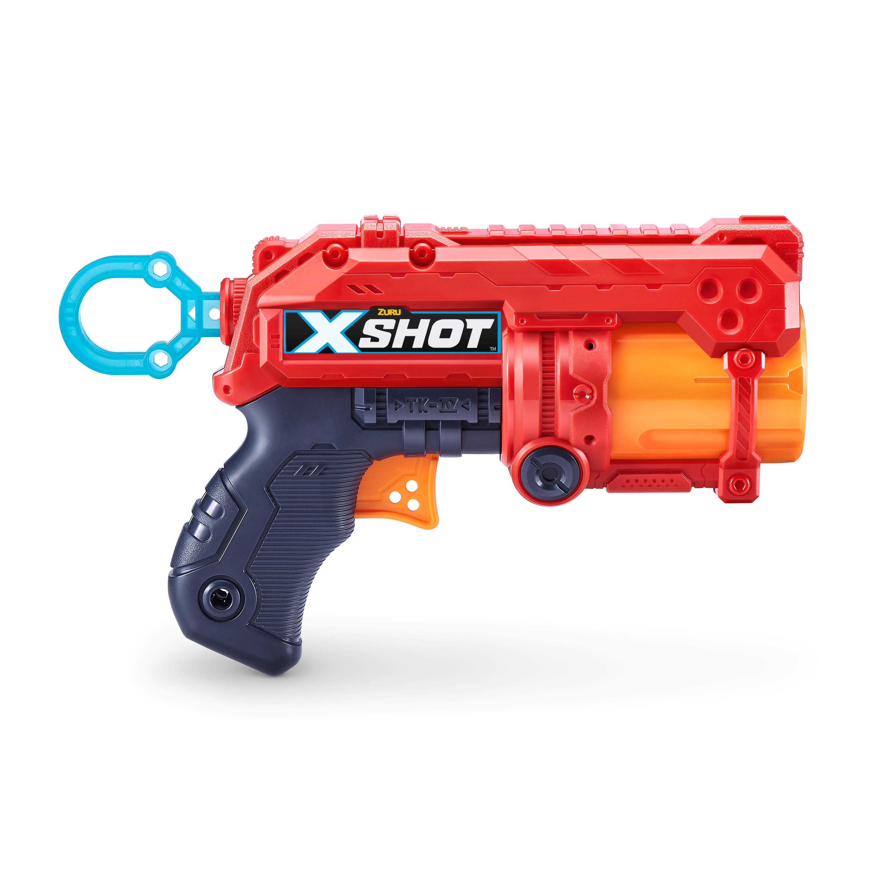 X-Shot Excel Fury 4 Blaster (16 Darts) by ZURU, Foam Dart Gun for Boys & Girls, Ages 8+