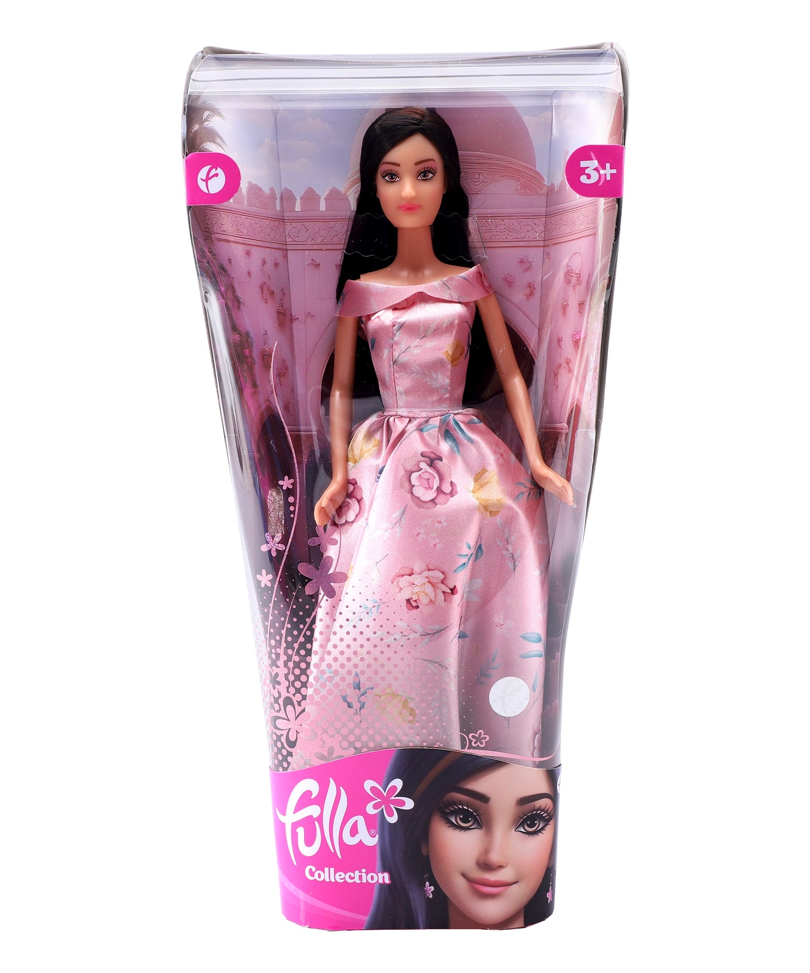 Title: Fulla Gown Collection Doll with Elegant Dress and Accessories, Fashion Doll for Girls Age 3+, Ideal for Pretend Play Storytelling and Display