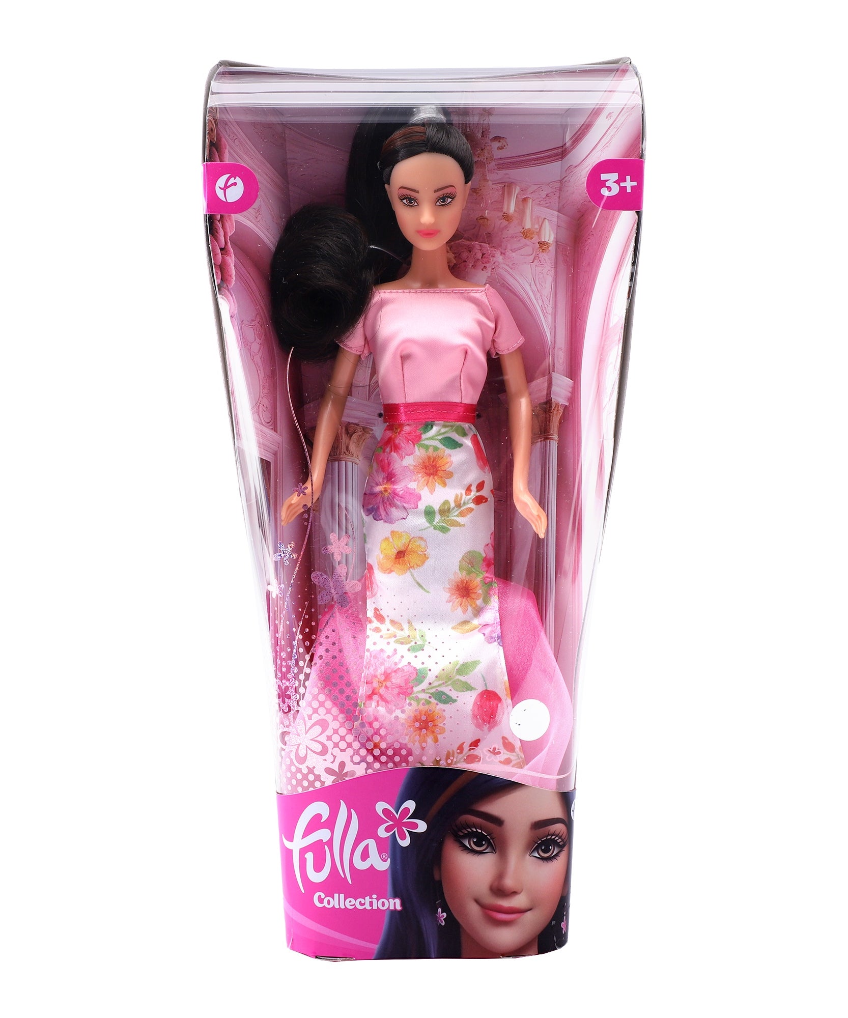 Fulla Fashion Collection Doll, Stylish Dress-Up Doll with Trendy Outfit and Accessories, Pretend Play Toy for Girls Ages 3 and Up