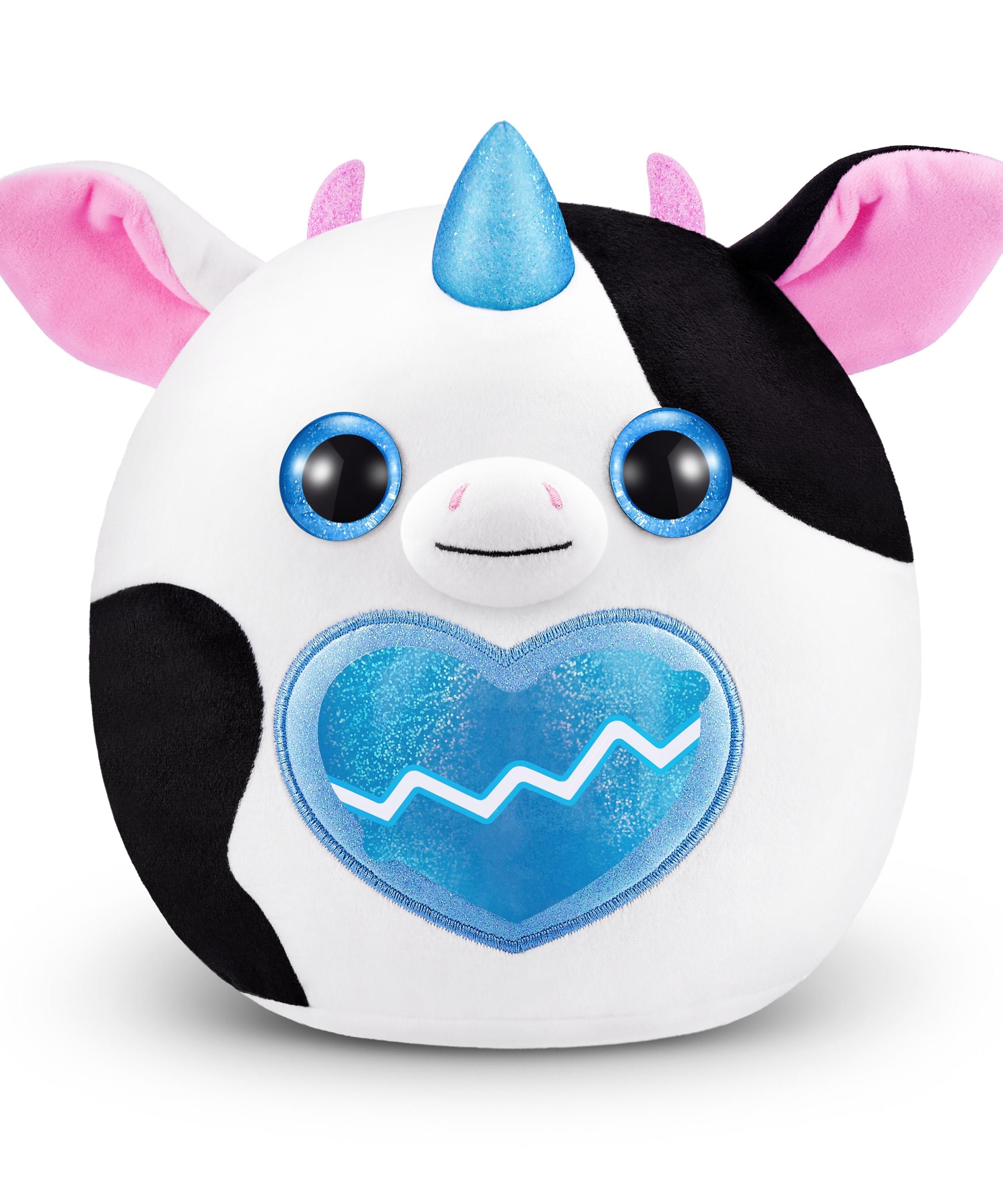 Rainbocorns Eggzania Mini Mania Series 1 Surprise Plush Toy for Girls Ages 3+, Collectible Stuffed Animal with 10+ Surprises, Slime, Stickers & Wearable Jewelry