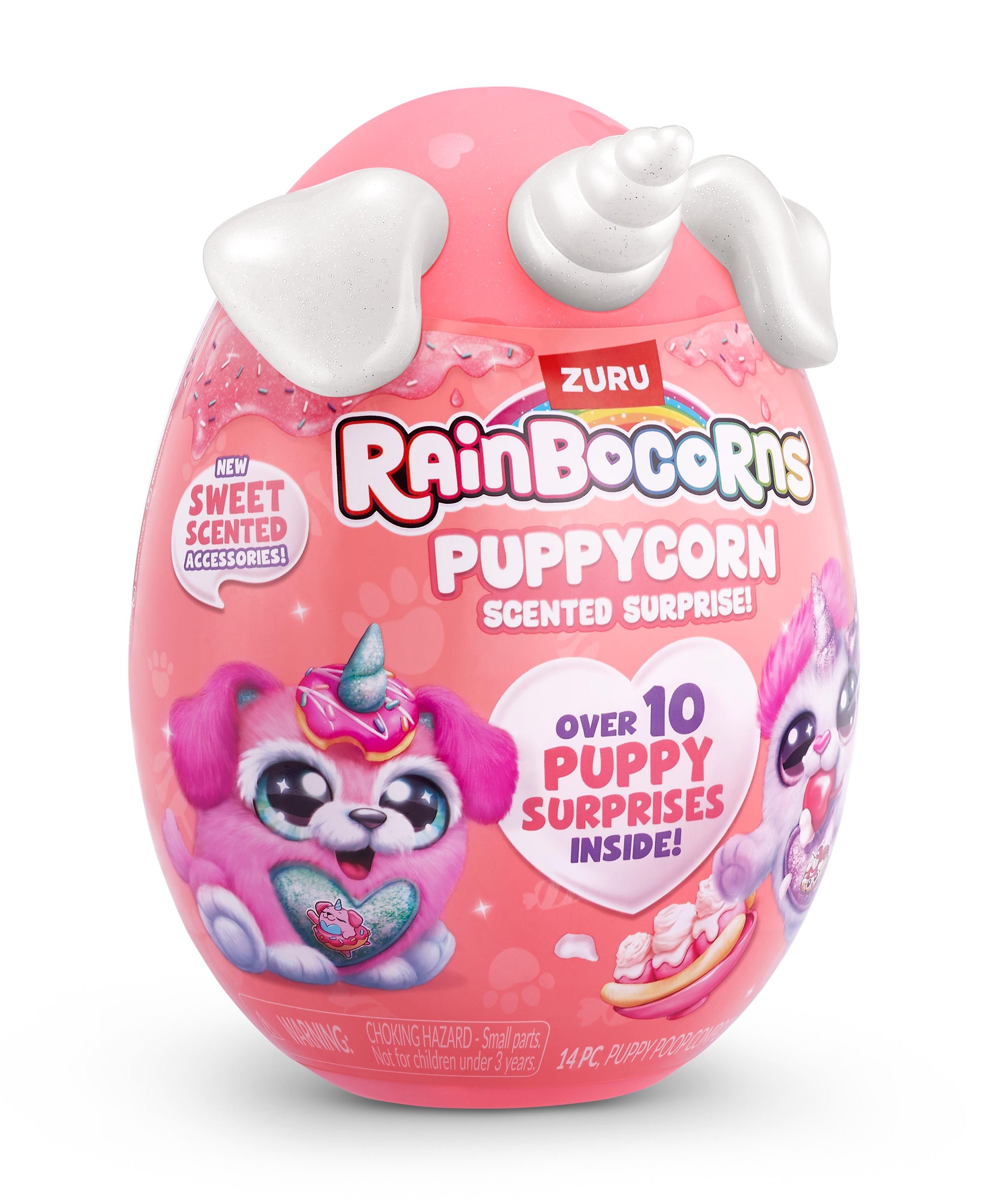 Rainbocorns Puppycorn Surprise S8 PDQ, Cute Collectible Plush Toy for Girls, Age 3+