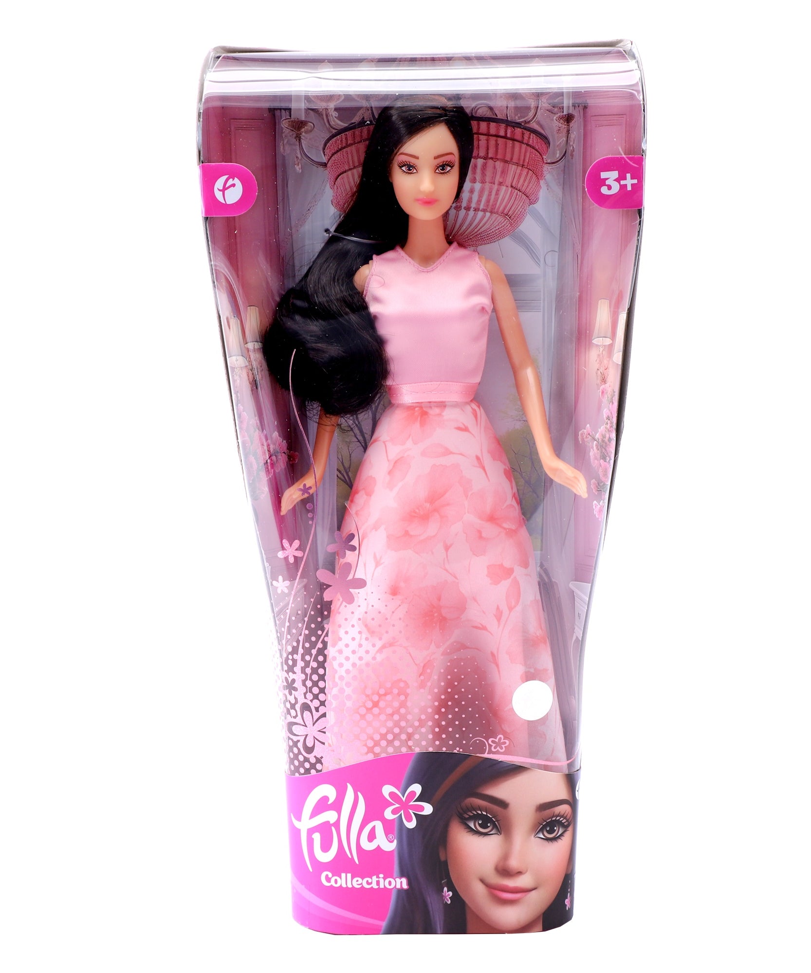 Fulla Stylish Dress Collection Doll, Fashion Doll Toy for Girls, Age 3+
