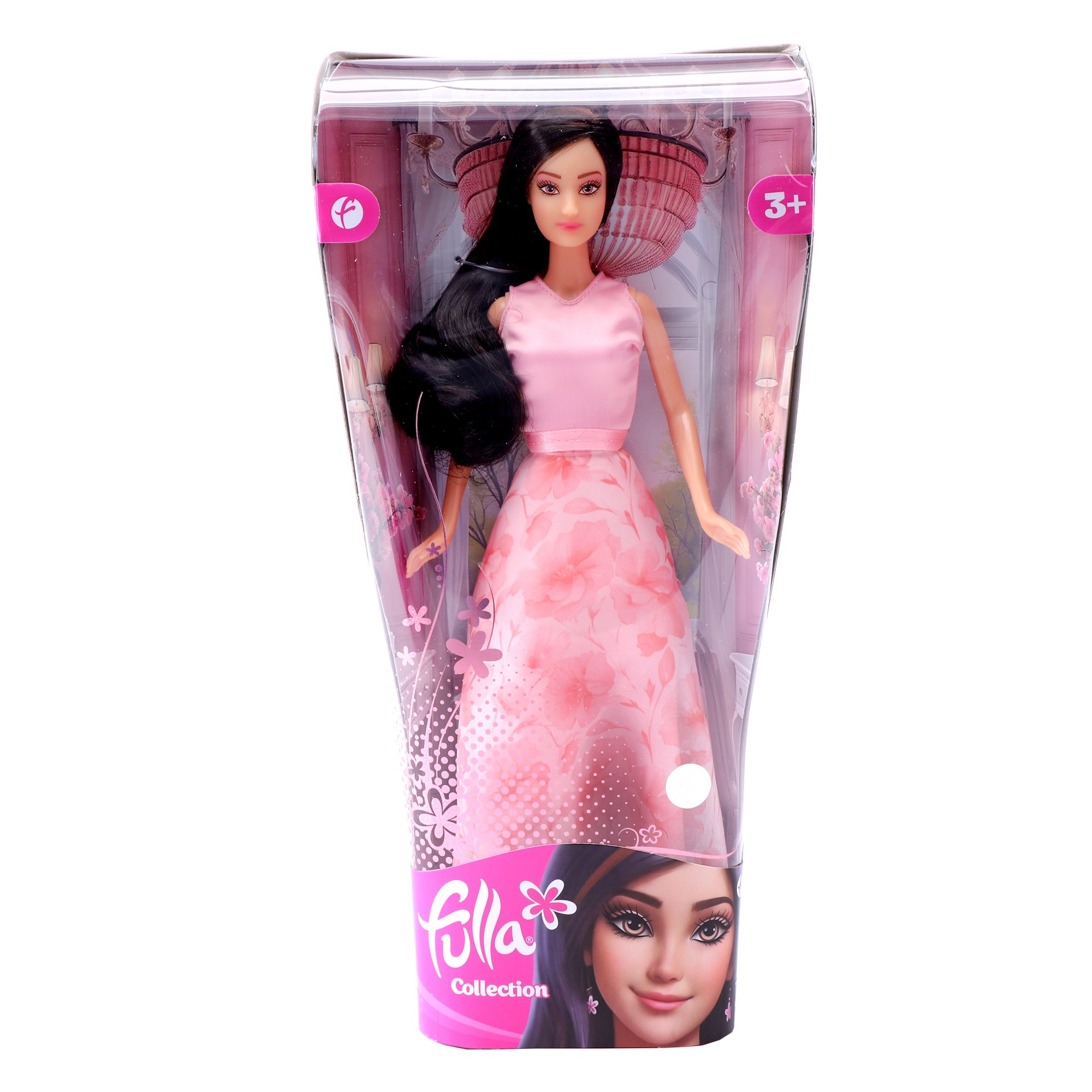 Fulla Stylish Dress Collection Doll, Fashion Doll Toy for Girls, Age 3+